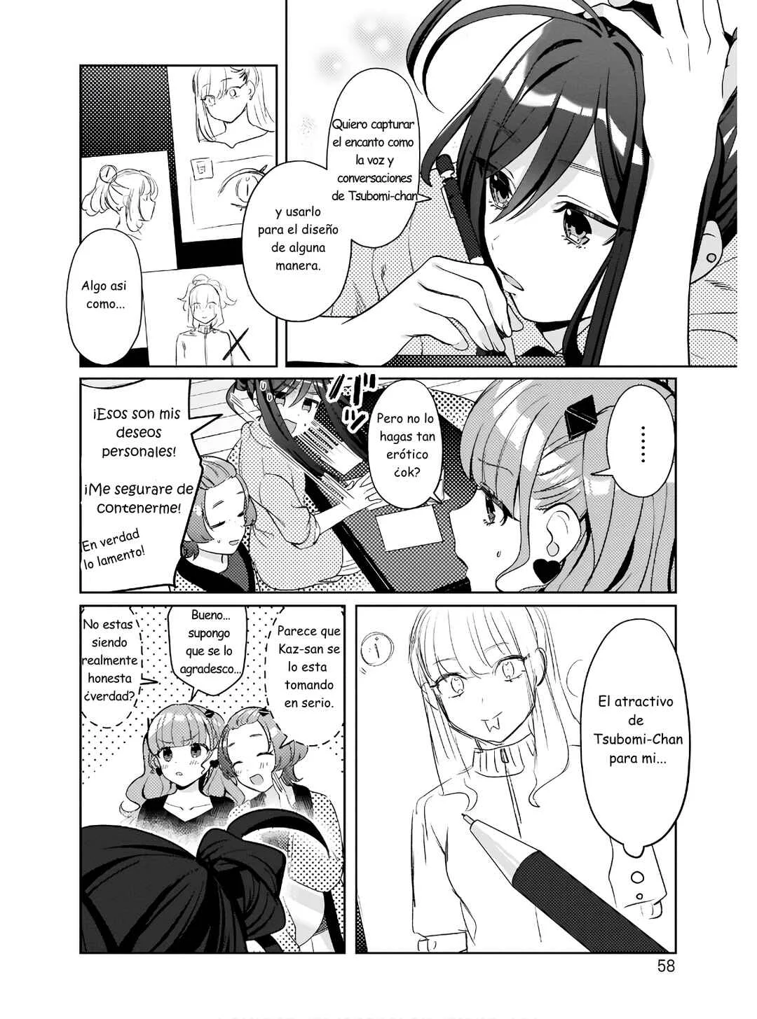 Oshi V ga Oshiego de Watashi ga Mama de!? Capítulo 3: ¿Cómo va tu progreso? - Page 2