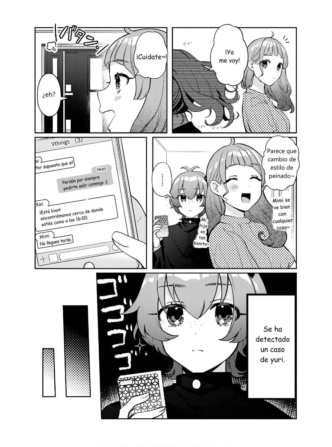 Oshi V ga Oshiego de Watashi ga Mama de!? Capítulo 5: Reunirse en la vida real esta prohibido! - Page 3