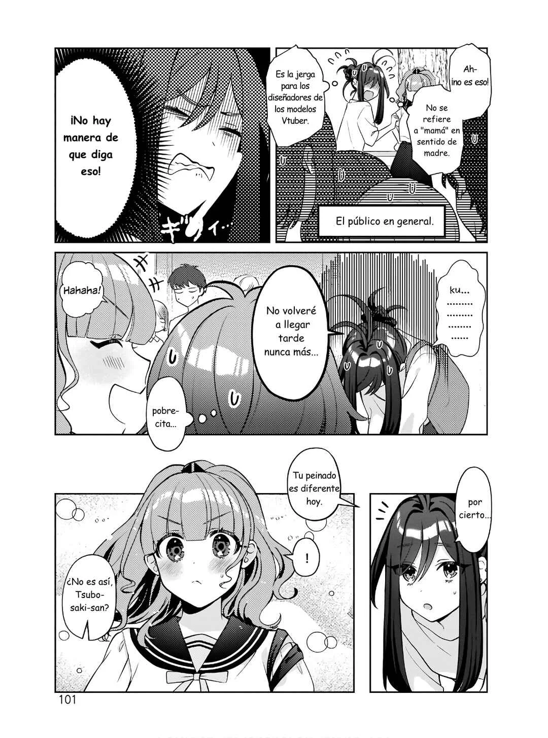 Oshi V ga Oshiego de Watashi ga Mama de!? Capítulo 5: Reunirse en la vida real esta prohibido! - Page 5