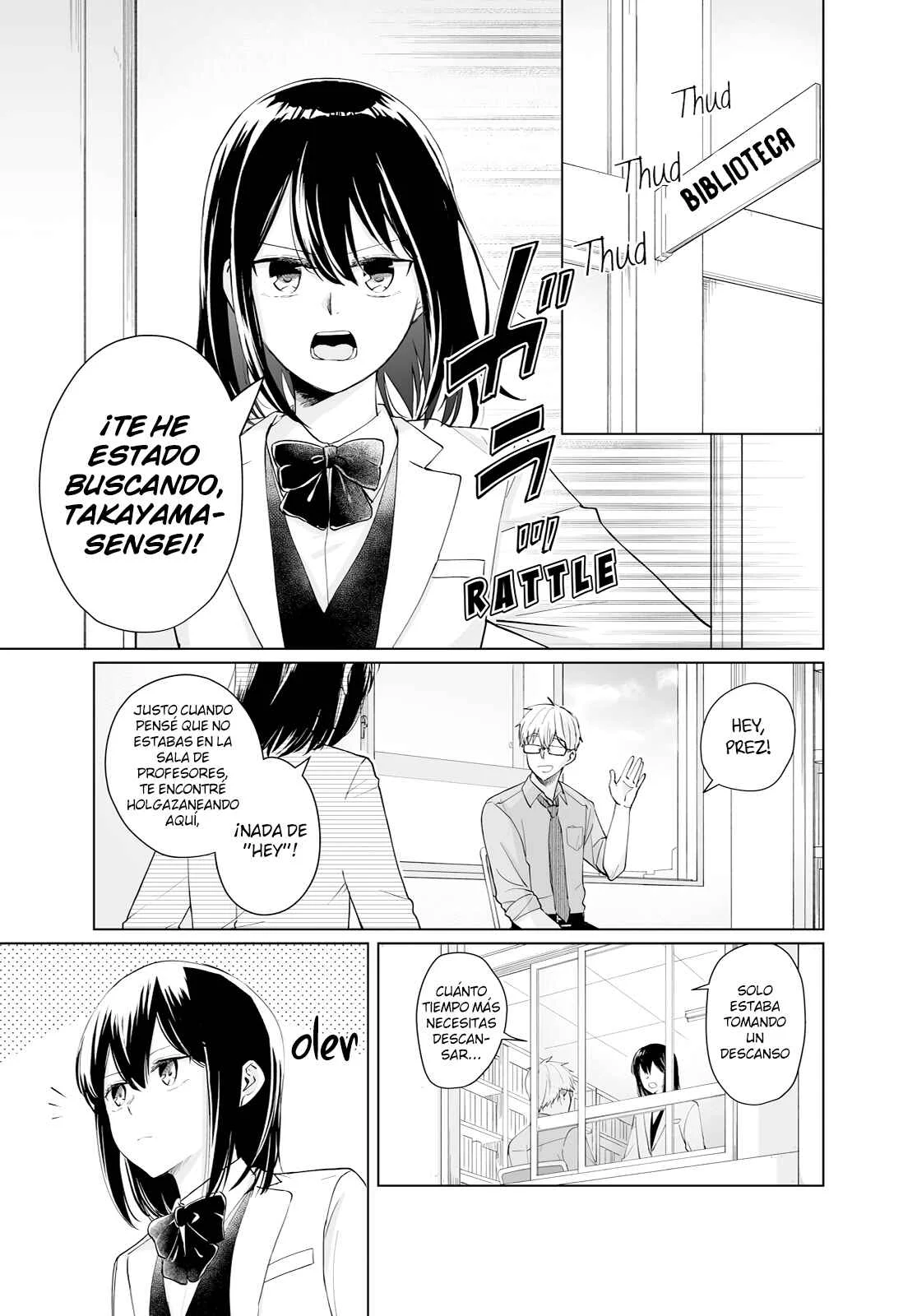Oshiego Kara Nigerarenai Capítulo 1 - Page 6