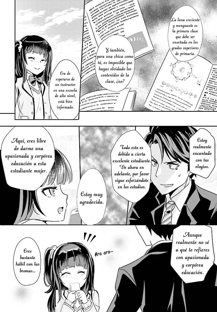Oshiego ni Kyouhaku Sareru no wa Hanzai desu ka? Capítulo 3: 3er Periodo: ¿Es un crimen si tu estudiante te pone una trampa? - Page 8