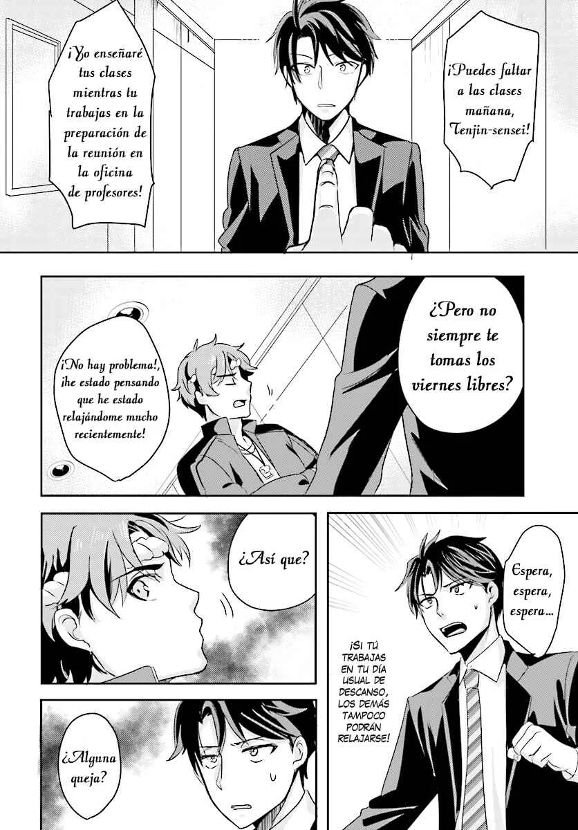Oshiego ni Kyouhaku Sareru no wa Hanzai desu ka? Capítulo 5: 5to periodo: ¿Es un crimen quitarse de encima a un estudiante? - Page 10