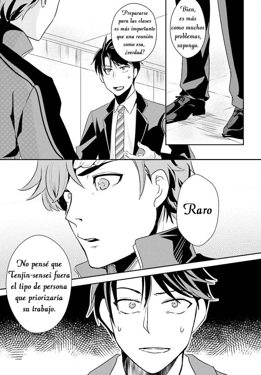 Oshiego ni Kyouhaku Sareru no wa Hanzai desu ka? Capítulo 5: 5to periodo: ¿Es un crimen quitarse de encima a un estudiante? - Page 11