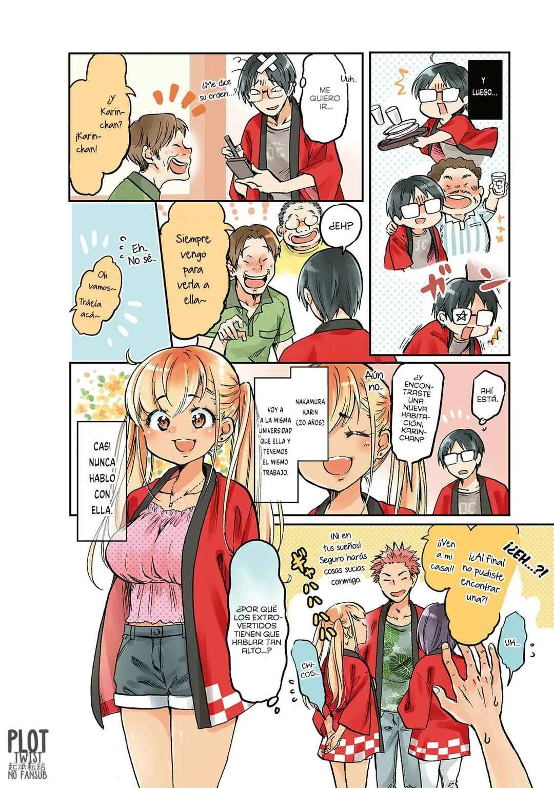 Oshikake Gal no Nakamura-san Capítulo 1 - Page 6