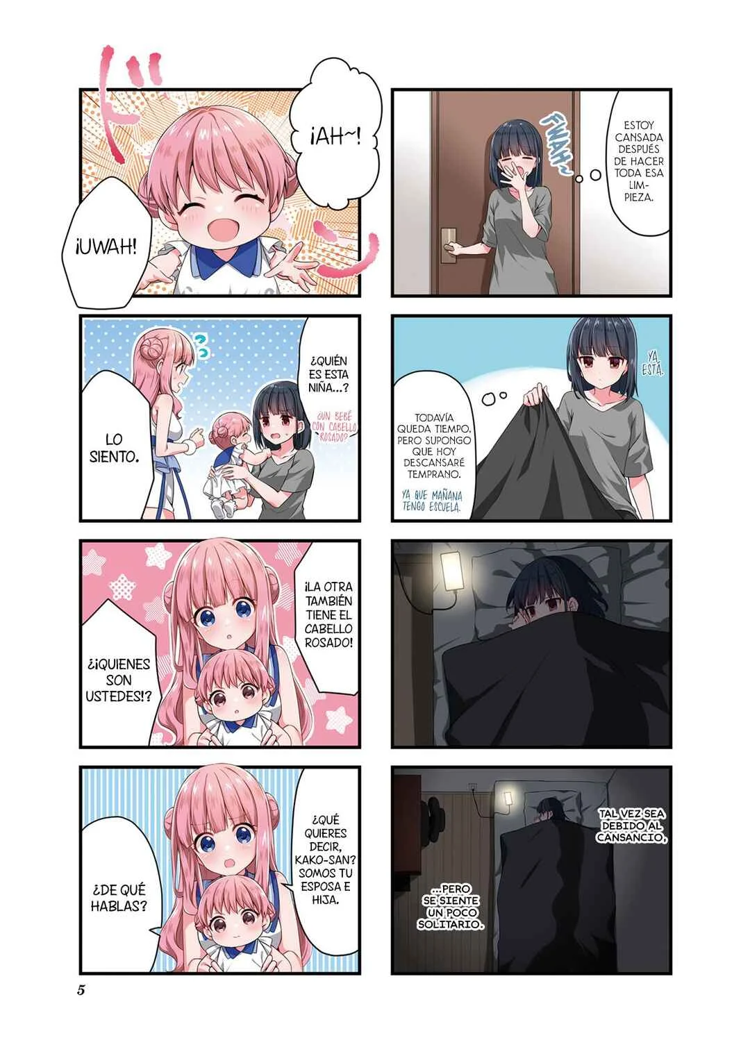 Oshikake Nyobo, Kodomo Tsuki! Capítulo 12.5: Extra Vol.1 - Page 4
