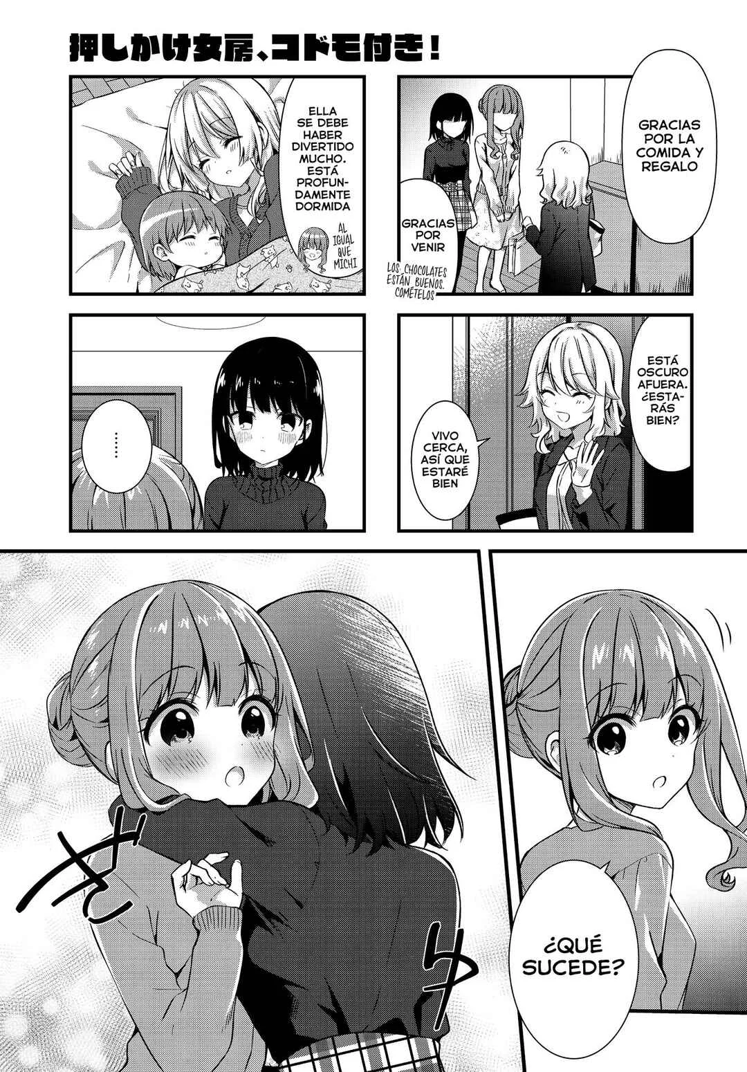 Oshikake Nyobo, Kodomo Tsuki! Capítulo 12 - Page 9