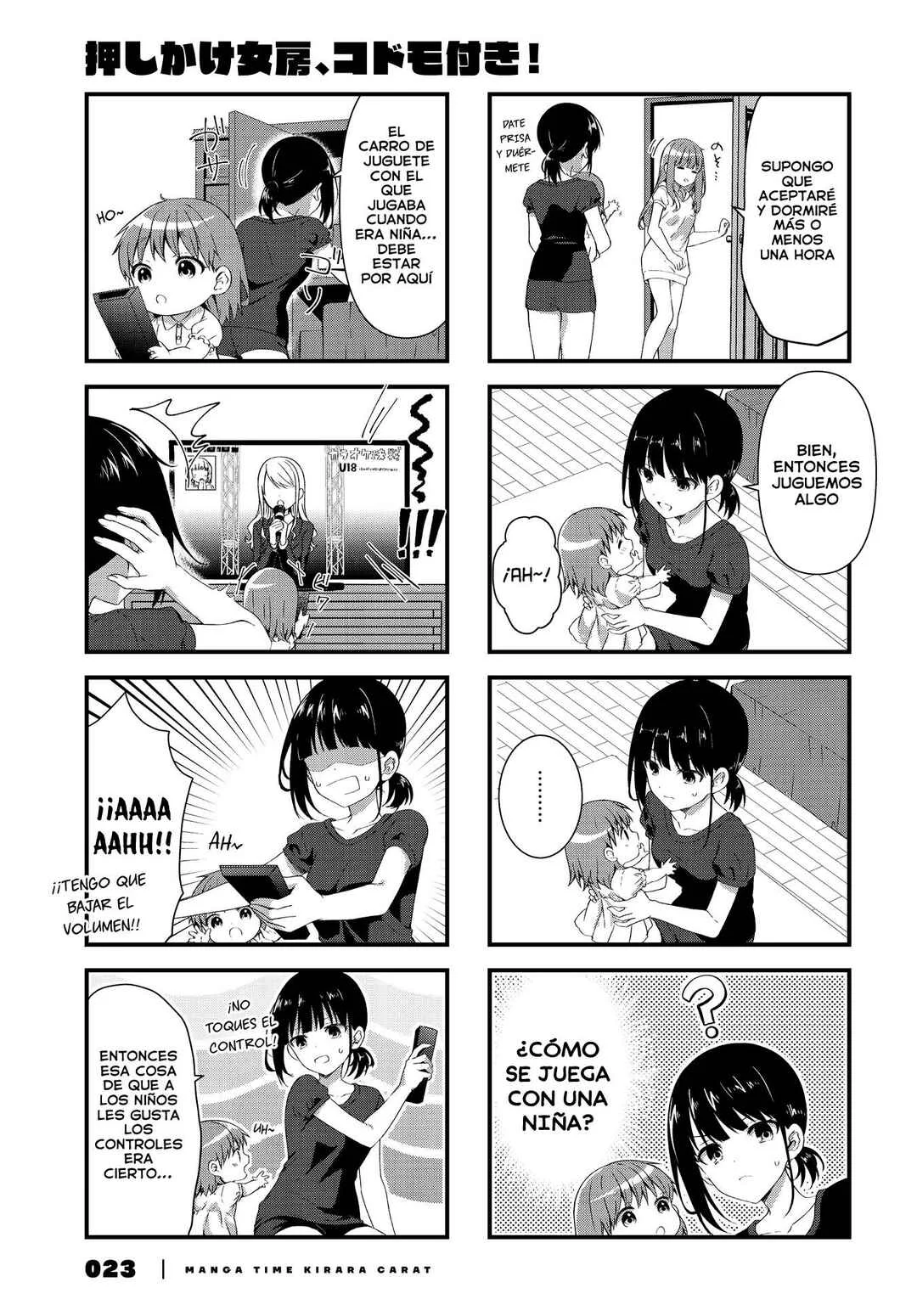 Oshikake Nyobo, Kodomo Tsuki! Capítulo 3 - Page 3
