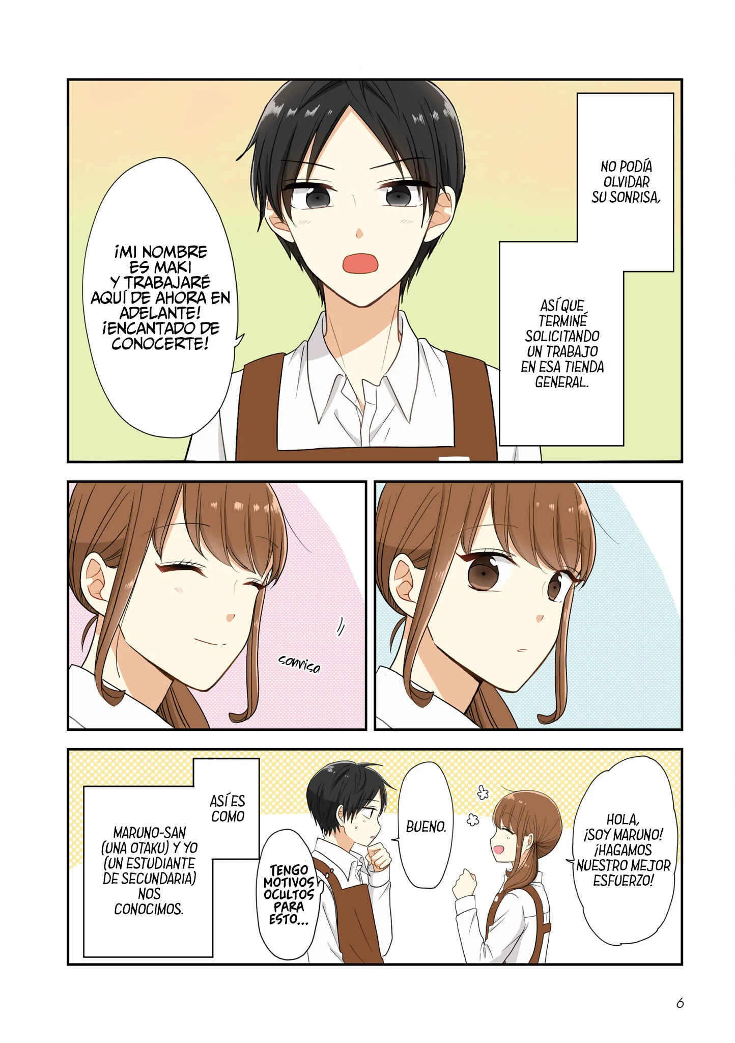 Otaku Onna to Danshi Kosei Capítulo 0: Prologo - Page 6