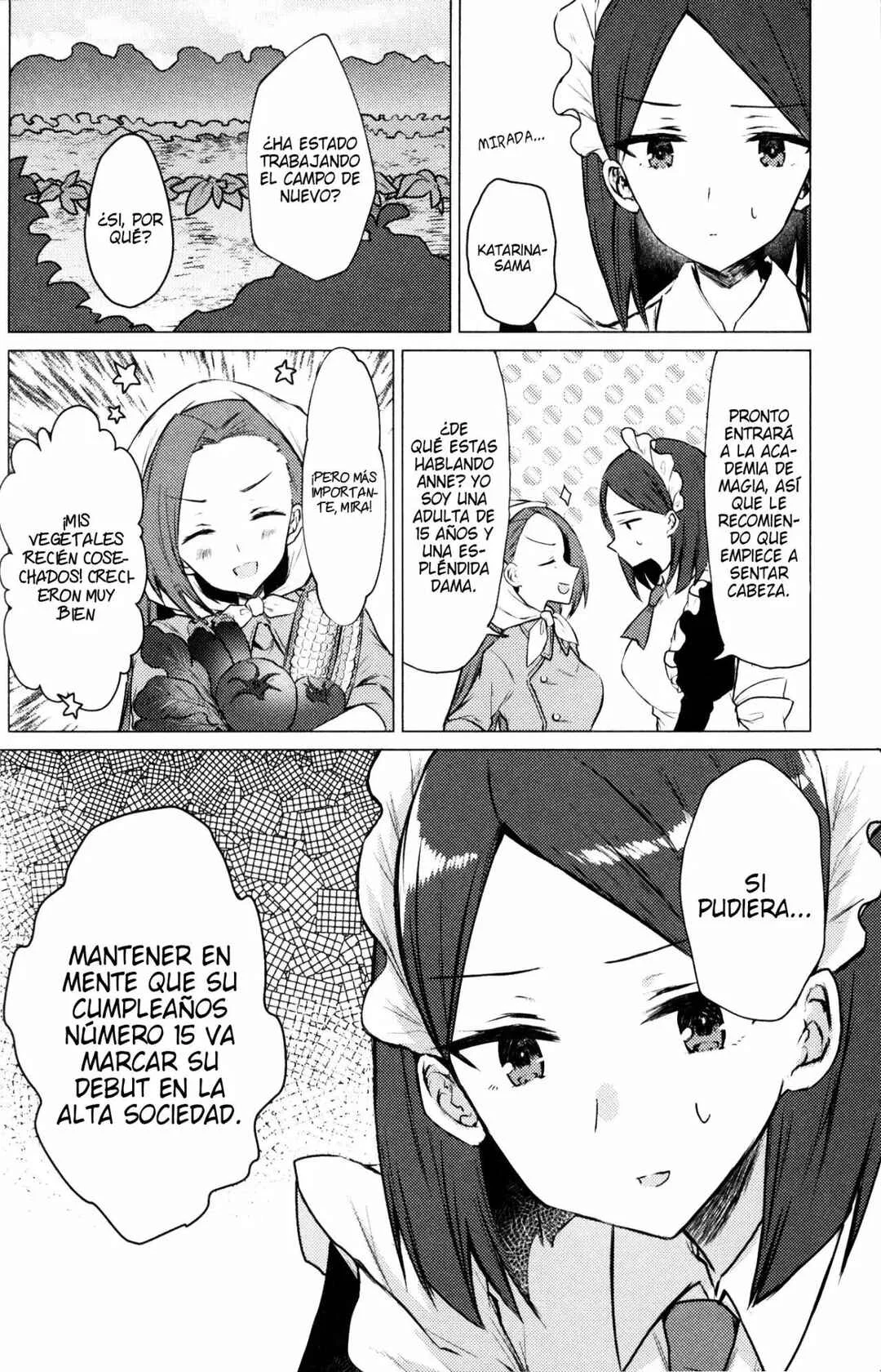 Otome Game no Hametsu Flag shika nai Akuyaku Reijou ni Tensei shite shimatta... GIRLS PATCH Capítulo 3 - Page 3