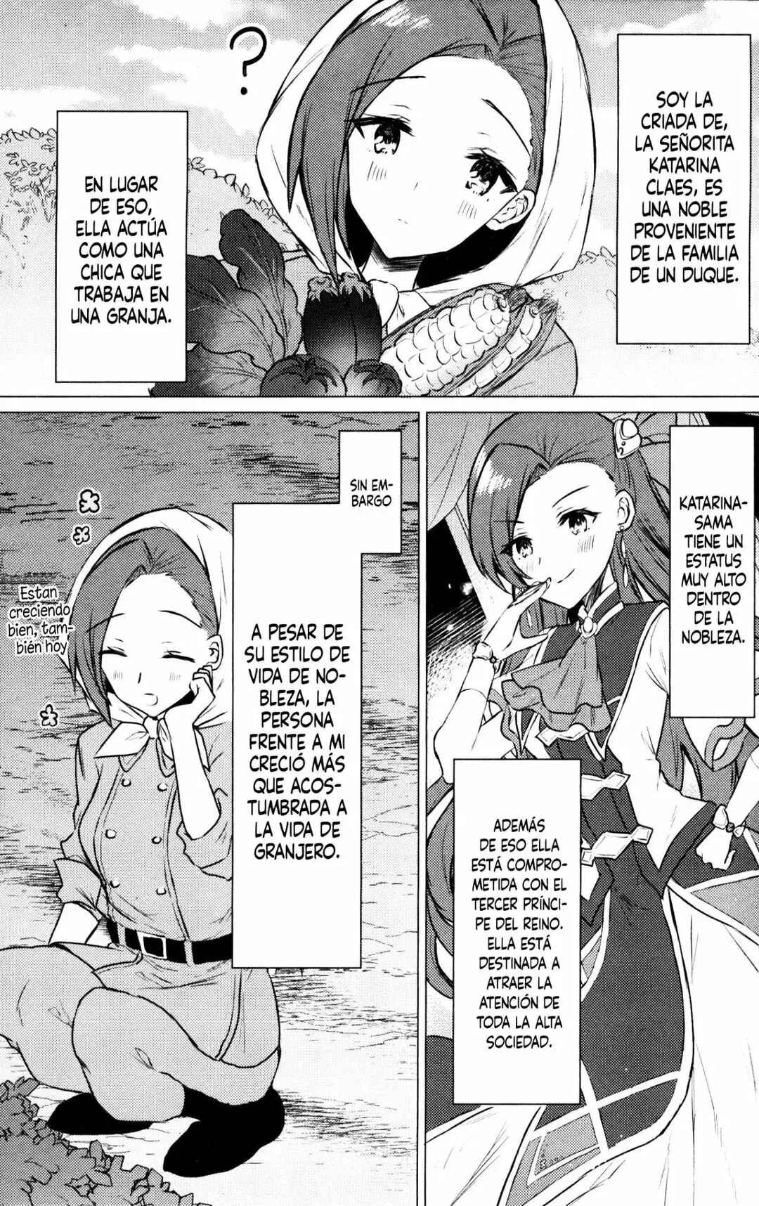 Otome Game no Hametsu Flag shika nai Akuyaku Reijou ni Tensei shite shimatta... GIRLS PATCH Capítulo 3 - Page 4