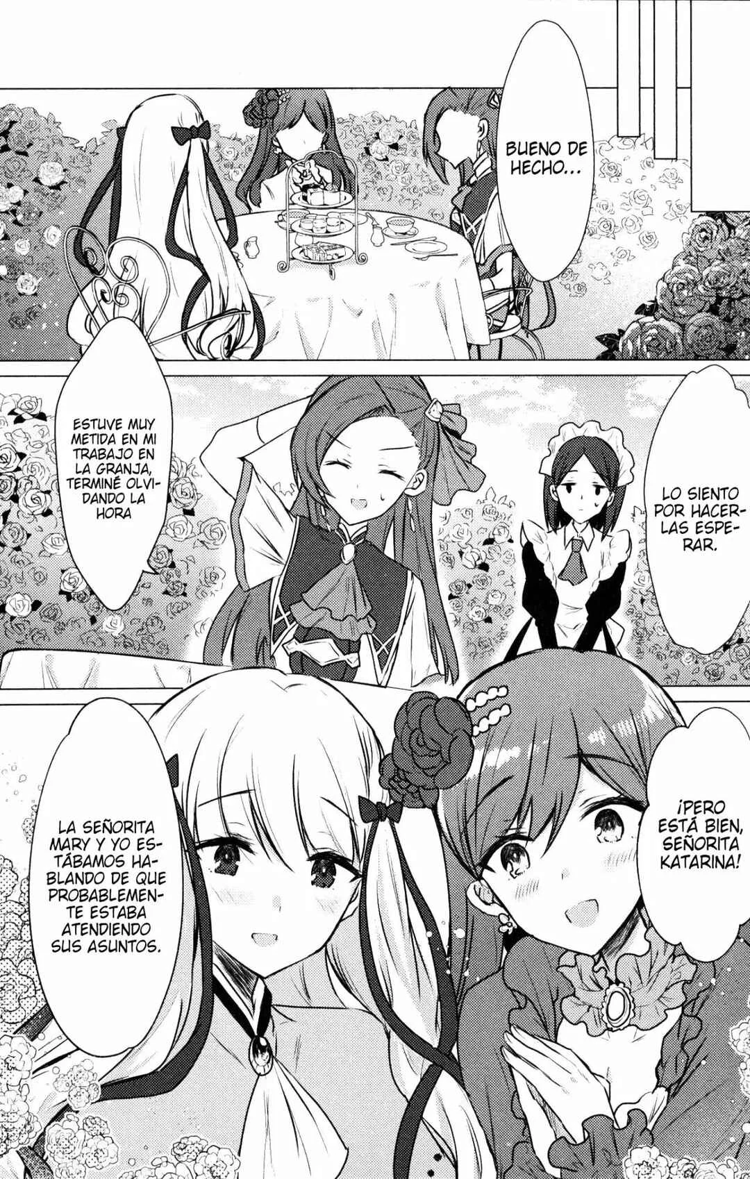 Otome Game no Hametsu Flag shika nai Akuyaku Reijou ni Tensei shite shimatta... GIRLS PATCH Capítulo 3 - Page 6