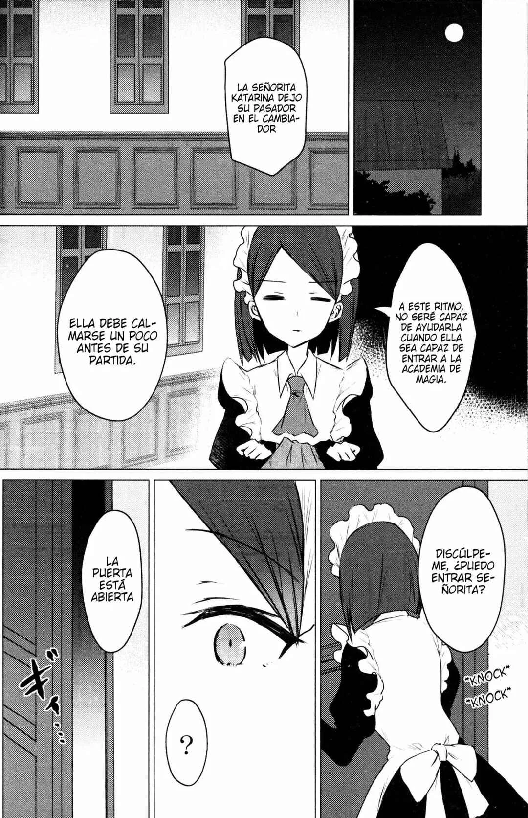 Otome Game no Hametsu Flag shika nai Akuyaku Reijou ni Tensei shite shimatta... GIRLS PATCH Capítulo 3 - Page 9