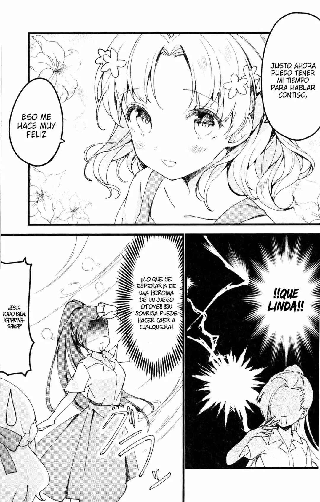 Otome Game no Hametsu Flag shika nai Akuyaku Reijou ni Tensei shite shimatta... GIRLS PATCH Capítulo 4 - Page 6