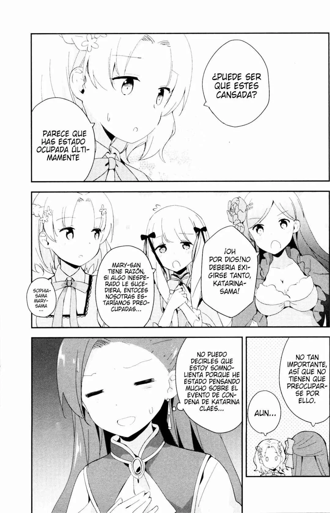 Otome Game no Hametsu Flag shika nai Akuyaku Reijou ni Tensei shite shimatta... GIRLS PATCH Capítulo 5 - Page 4