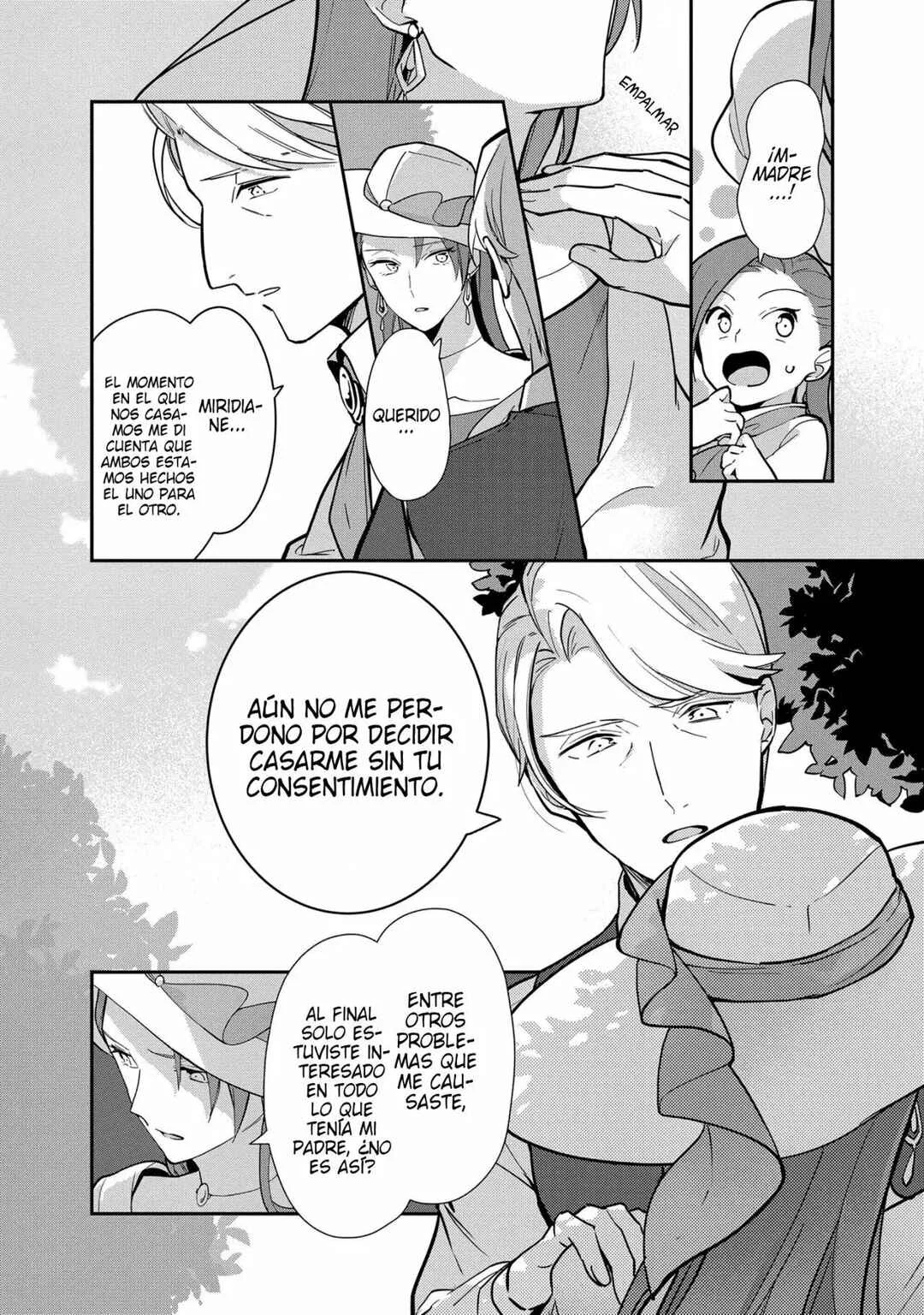 Otome Game no Hametsu Flag shika nai Akuyaku Reijou ni Tensei shite shimatta... Zettai Zetsumei! Hametsu Sunzen Hen Capítulo 10: Picnic en Familia - Page 8