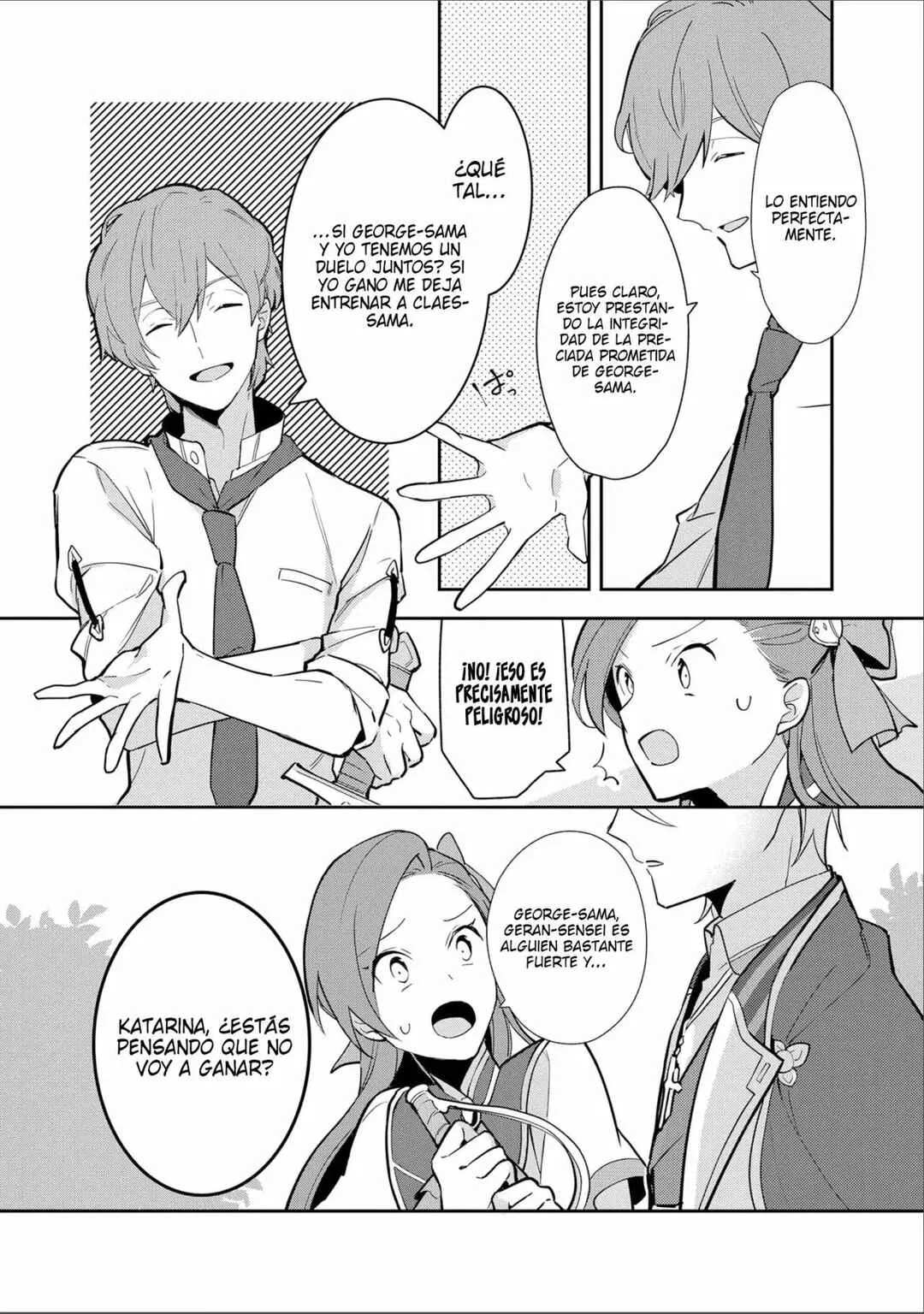 Otome Game no Hametsu Flag shika nai Akuyaku Reijou ni Tensei shite shimatta... Zettai Zetsumei! Hametsu Sunzen Hen Capítulo 11: Competencia - Page 7