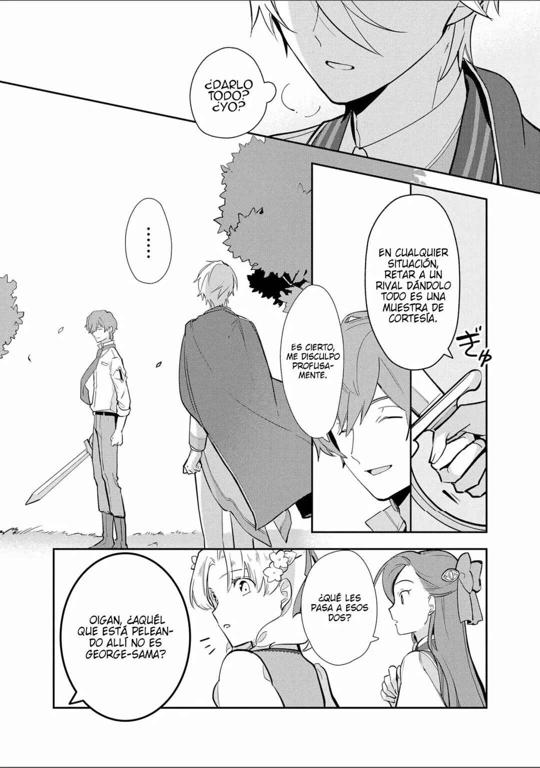 Otome Game no Hametsu Flag shika nai Akuyaku Reijou ni Tensei shite shimatta... Zettai Zetsumei! Hametsu Sunzen Hen Capítulo 11: Competencia - Page 13