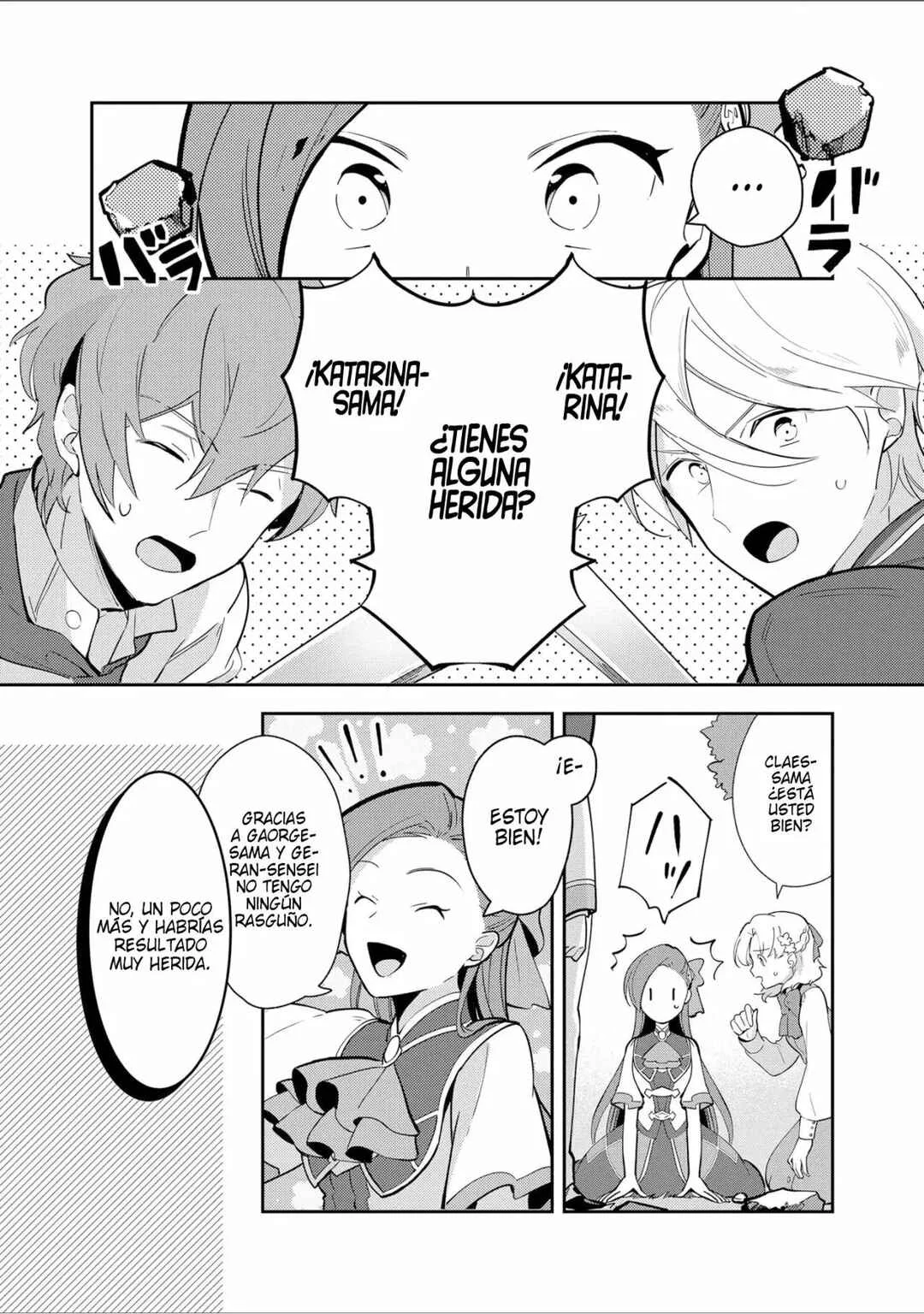 Otome Game no Hametsu Flag shika nai Akuyaku Reijou ni Tensei shite shimatta... Zettai Zetsumei! Hametsu Sunzen Hen Capítulo 11: Competencia - Page 16
