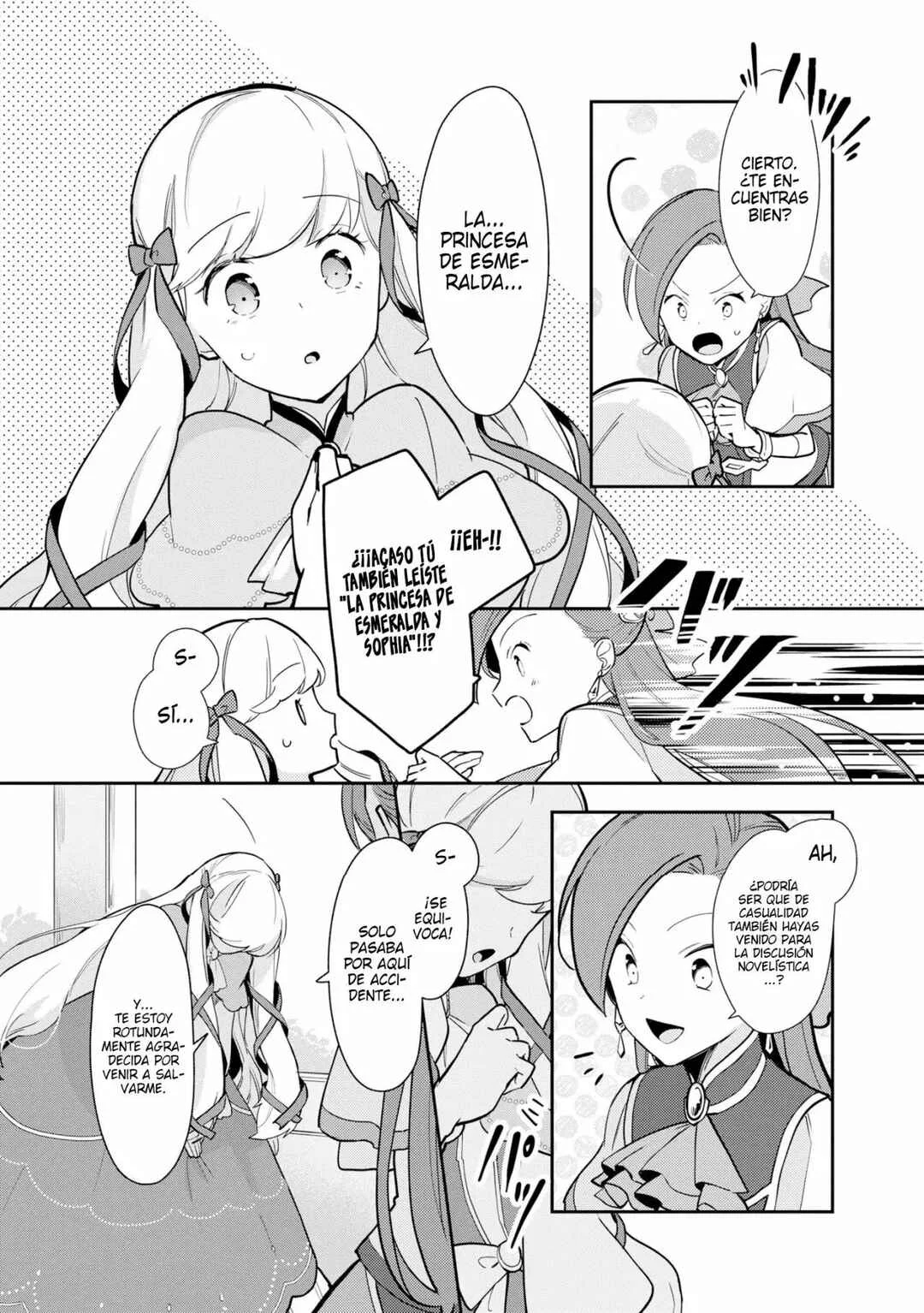 Otome Game no Hametsu Flag shika nai Akuyaku Reijou ni Tensei shite shimatta... Zettai Zetsumei! Hametsu Sunzen Hen Capítulo 12: Sus grandiosas novelas románticas - Page 10