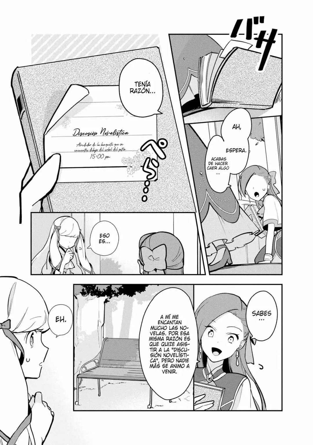 Otome Game no Hametsu Flag shika nai Akuyaku Reijou ni Tensei shite shimatta... Zettai Zetsumei! Hametsu Sunzen Hen Capítulo 12: Sus grandiosas novelas románticas - Page 11