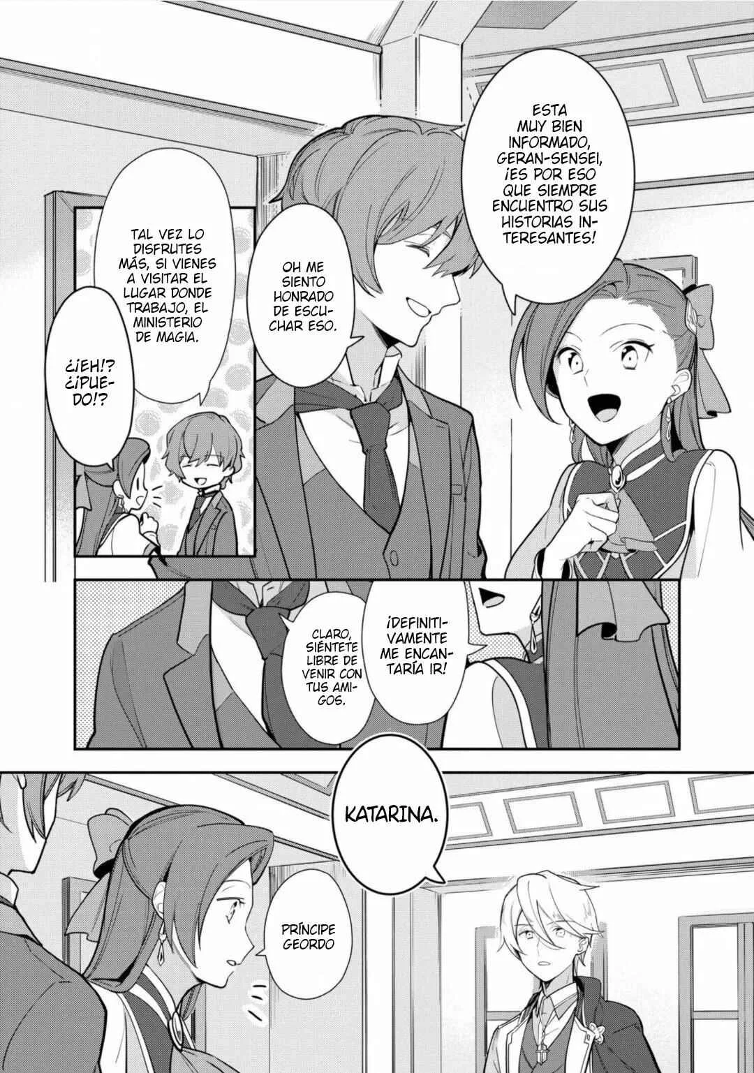 Otome Game no Hametsu Flag shika nai Akuyaku Reijou ni Tensei shite shimatta... Zettai Zetsumei! Hametsu Sunzen Hen Capítulo 13.5: Este sentimiento es... - Page 2