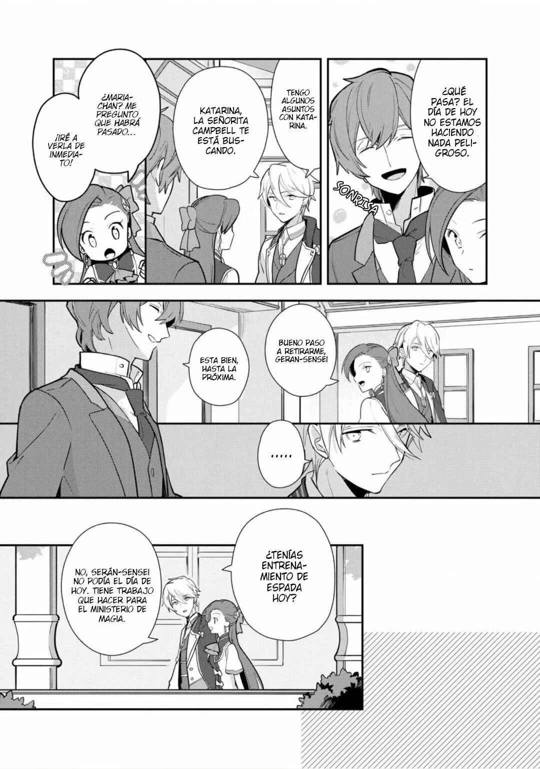 Otome Game no Hametsu Flag shika nai Akuyaku Reijou ni Tensei shite shimatta... Zettai Zetsumei! Hametsu Sunzen Hen Capítulo 13.5: Este sentimiento es... - Page 3