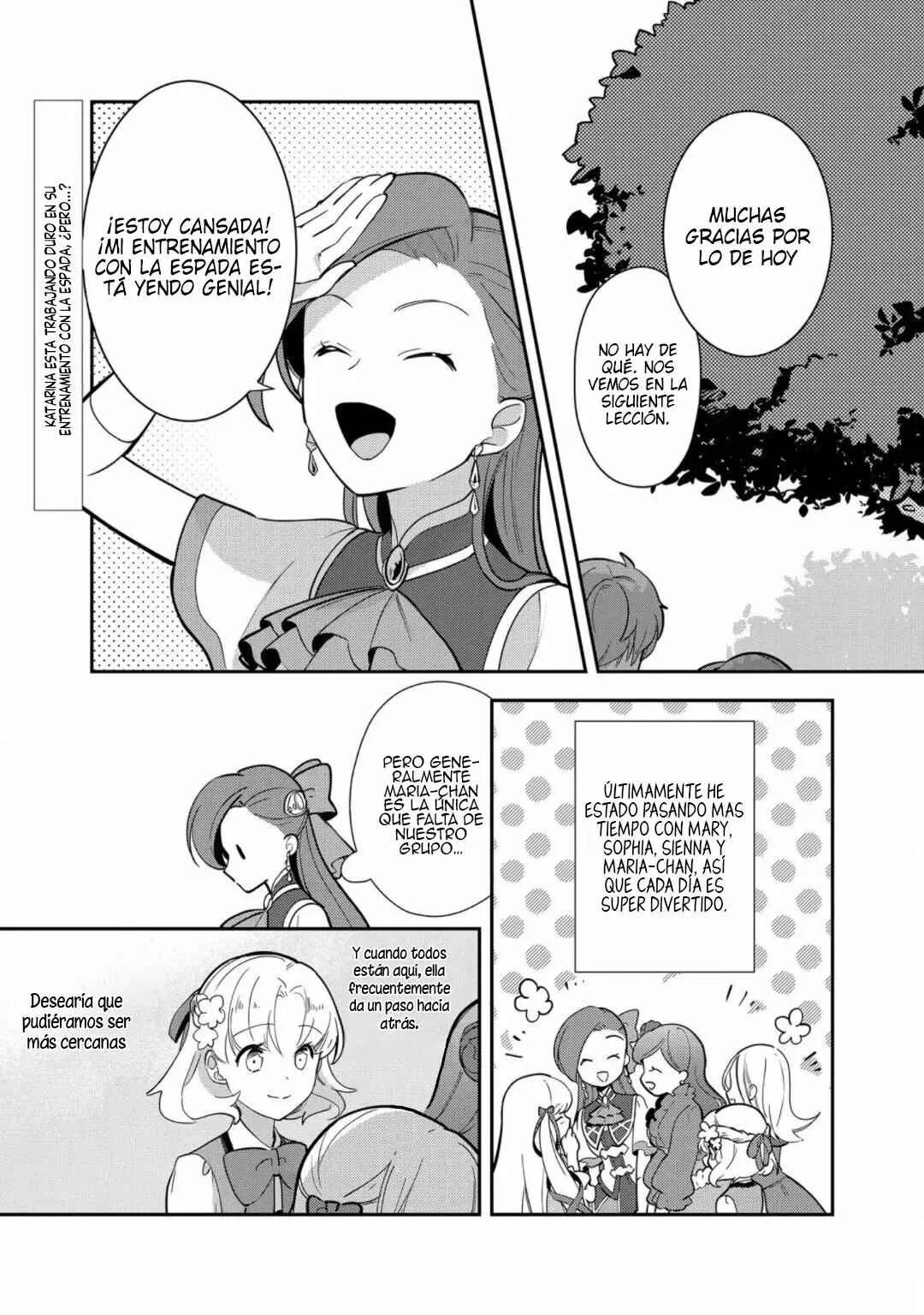 Otome Game no Hametsu Flag shika nai Akuyaku Reijou ni Tensei shite shimatta... Zettai Zetsumei! Hametsu Sunzen Hen Capítulo 13: Si pudiéramos ser amigos - Page 1