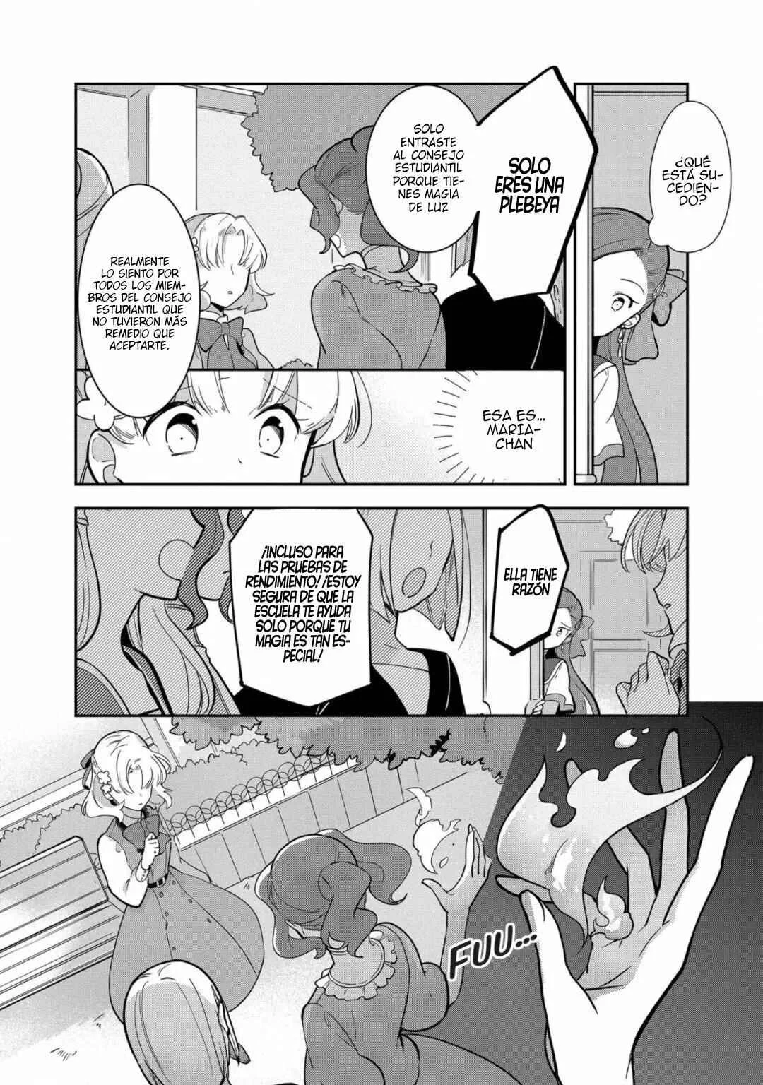 Otome Game no Hametsu Flag shika nai Akuyaku Reijou ni Tensei shite shimatta... Zettai Zetsumei! Hametsu Sunzen Hen Capítulo 13: Si pudiéramos ser amigos - Page 3