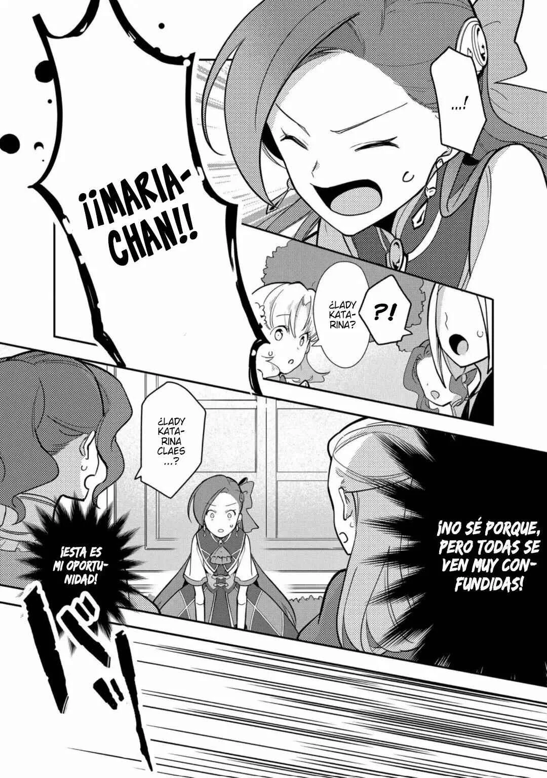 Otome Game no Hametsu Flag shika nai Akuyaku Reijou ni Tensei shite shimatta... Zettai Zetsumei! Hametsu Sunzen Hen Capítulo 13: Si pudiéramos ser amigos - Page 6
