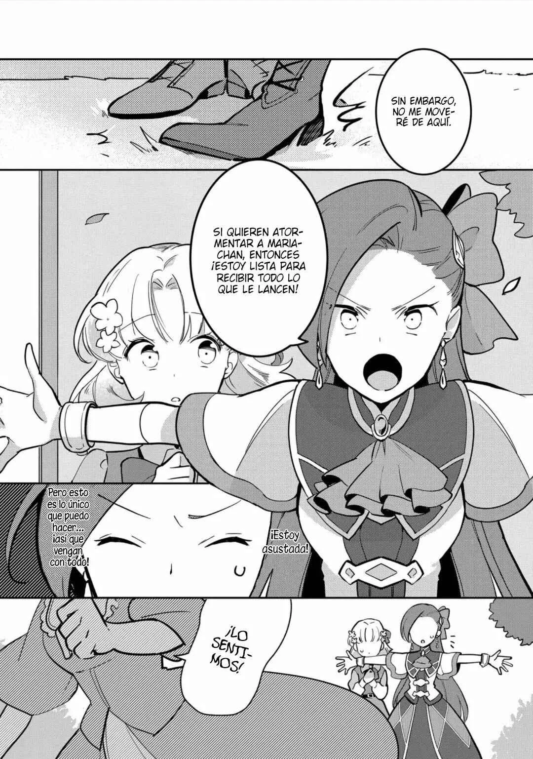 Otome Game no Hametsu Flag shika nai Akuyaku Reijou ni Tensei shite shimatta... Zettai Zetsumei! Hametsu Sunzen Hen Capítulo 13: Si pudiéramos ser amigos - Page 10