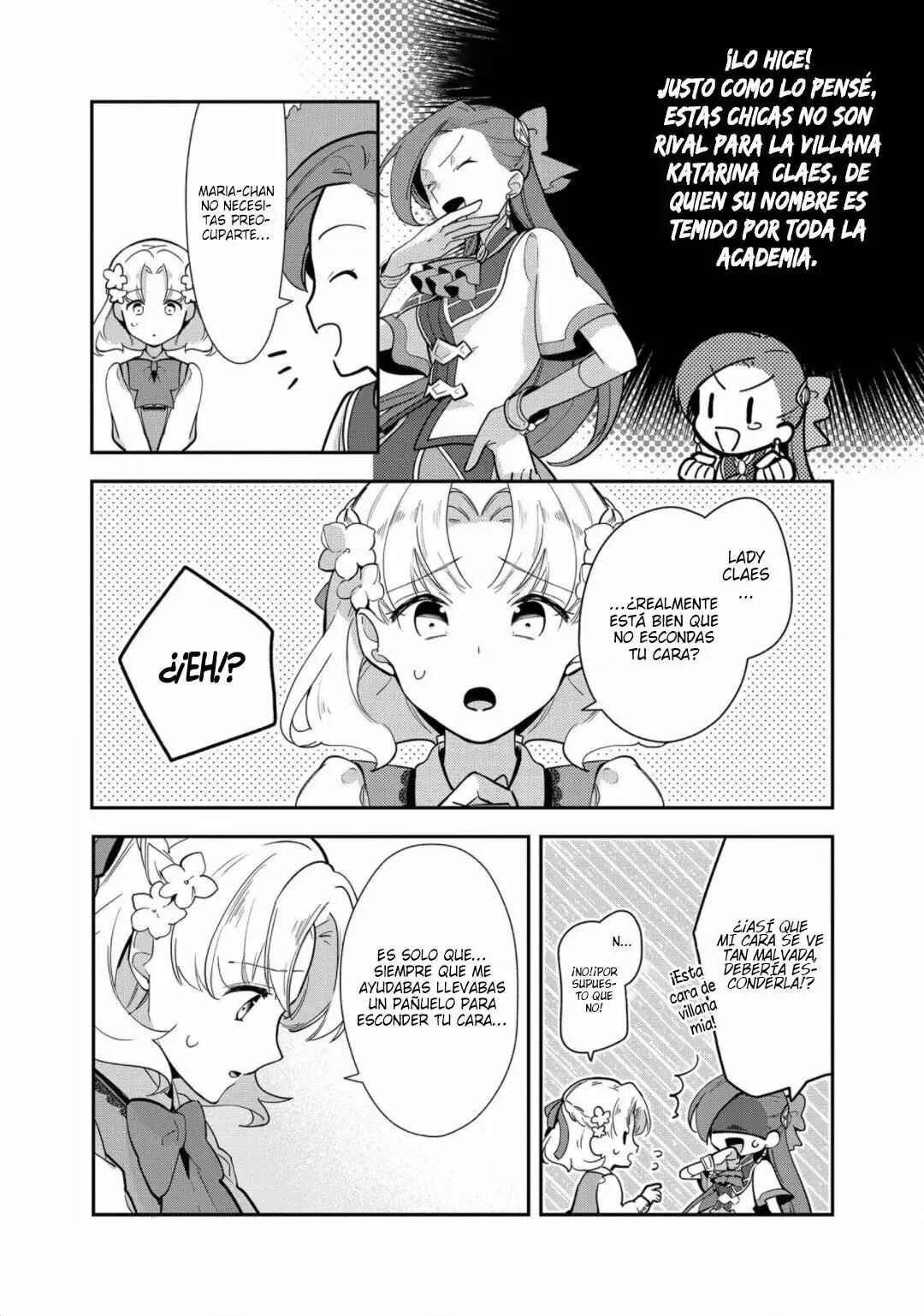 Otome Game no Hametsu Flag shika nai Akuyaku Reijou ni Tensei shite shimatta... Zettai Zetsumei! Hametsu Sunzen Hen Capítulo 13: Si pudiéramos ser amigos - Page 11
