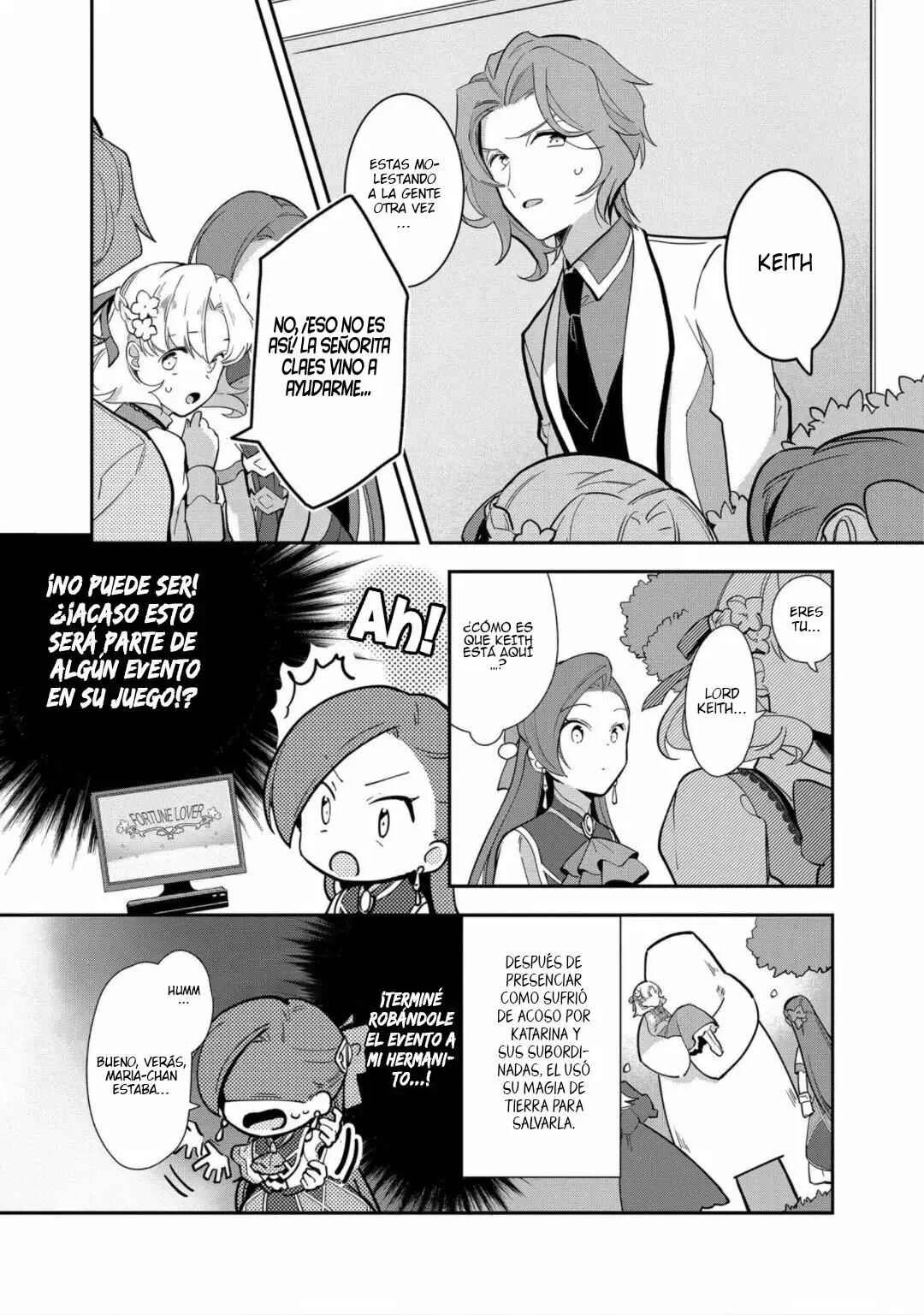 Otome Game no Hametsu Flag shika nai Akuyaku Reijou ni Tensei shite shimatta... Zettai Zetsumei! Hametsu Sunzen Hen Capítulo 13: Si pudiéramos ser amigos - Page 13