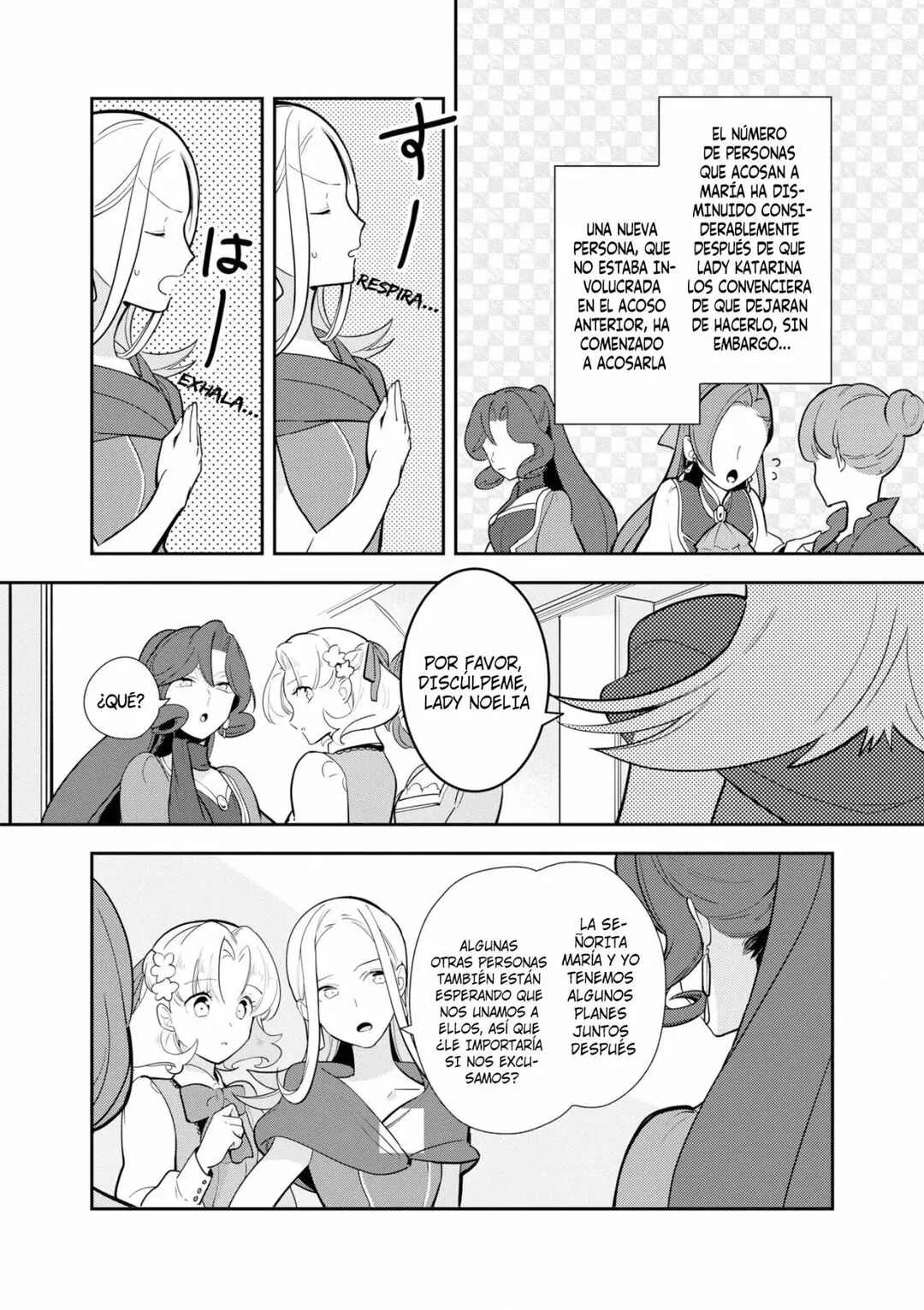 Otome Game no Hametsu Flag shika nai Akuyaku Reijou ni Tensei shite shimatta... Zettai Zetsumei! Hametsu Sunzen Hen Capítulo 14: Otra villana - Page 2