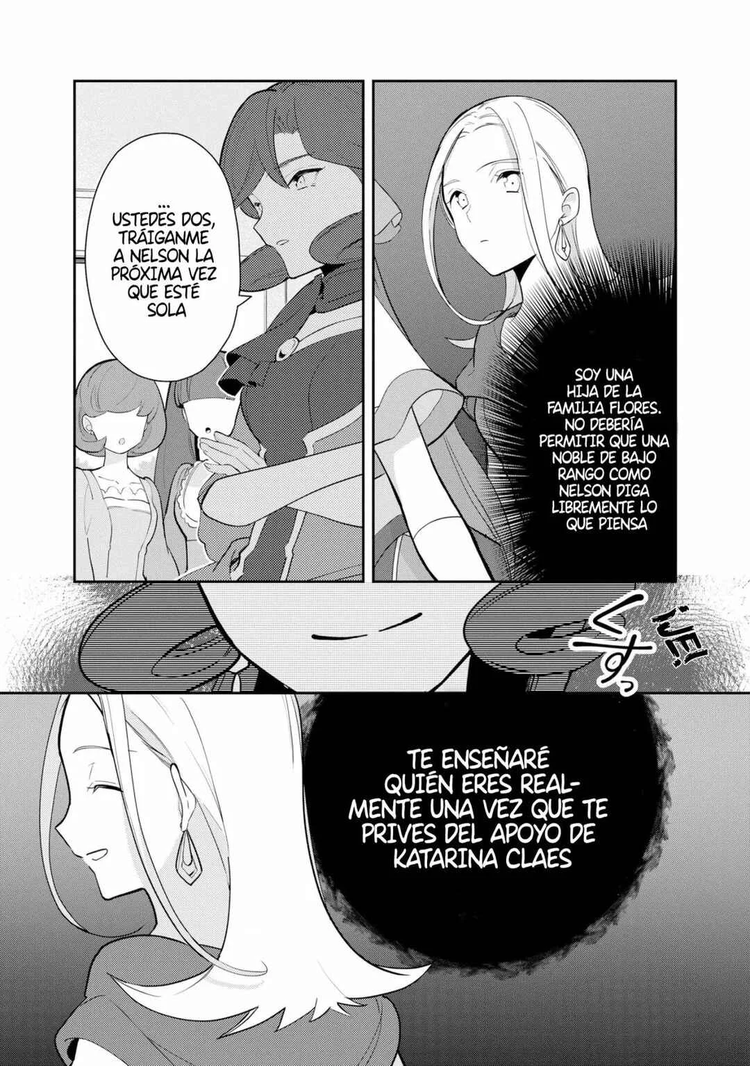 Otome Game no Hametsu Flag shika nai Akuyaku Reijou ni Tensei shite shimatta... Zettai Zetsumei! Hametsu Sunzen Hen Capítulo 14: Otra villana - Page 6