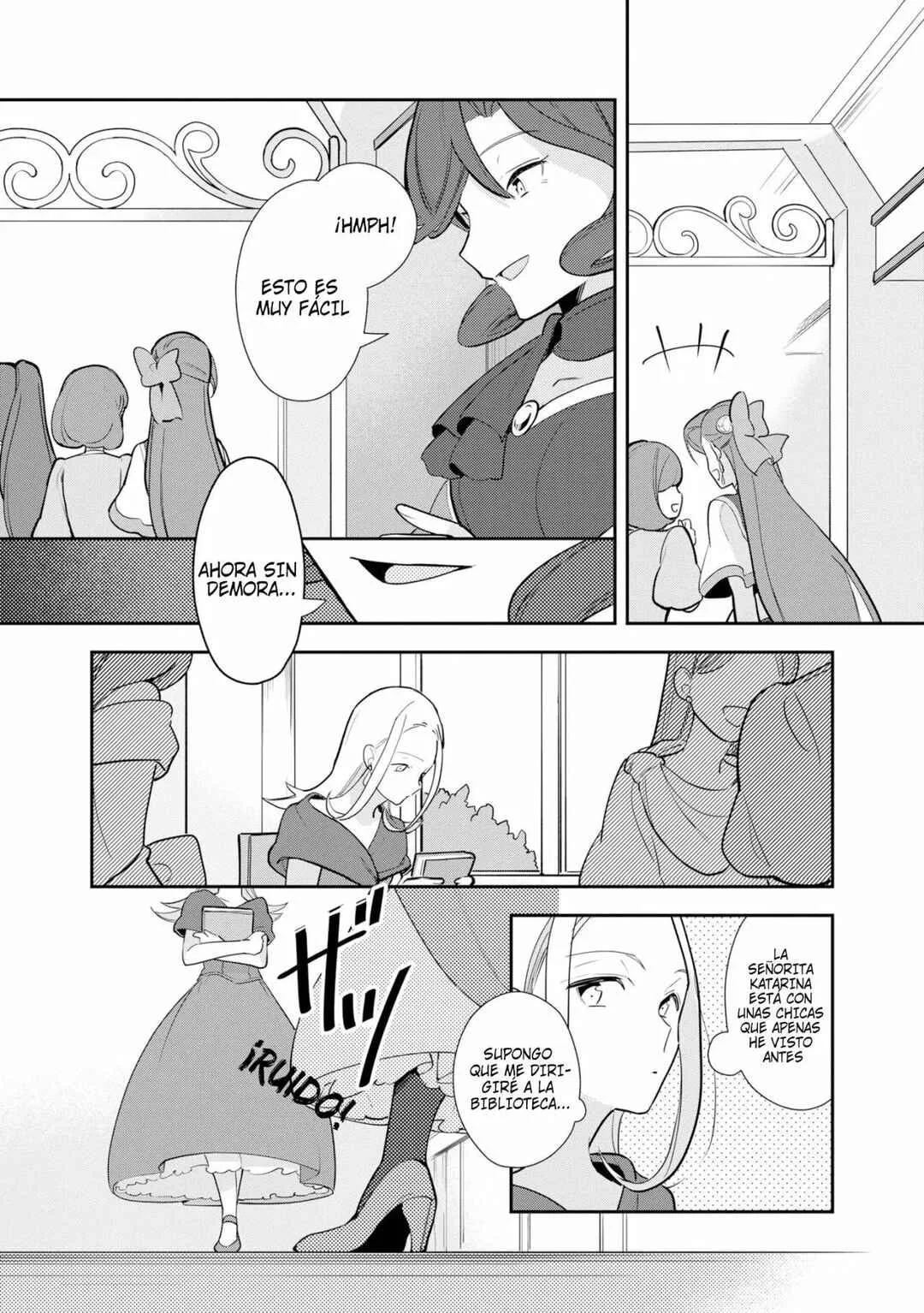Otome Game no Hametsu Flag shika nai Akuyaku Reijou ni Tensei shite shimatta... Zettai Zetsumei! Hametsu Sunzen Hen Capítulo 14: Otra villana - Page 9