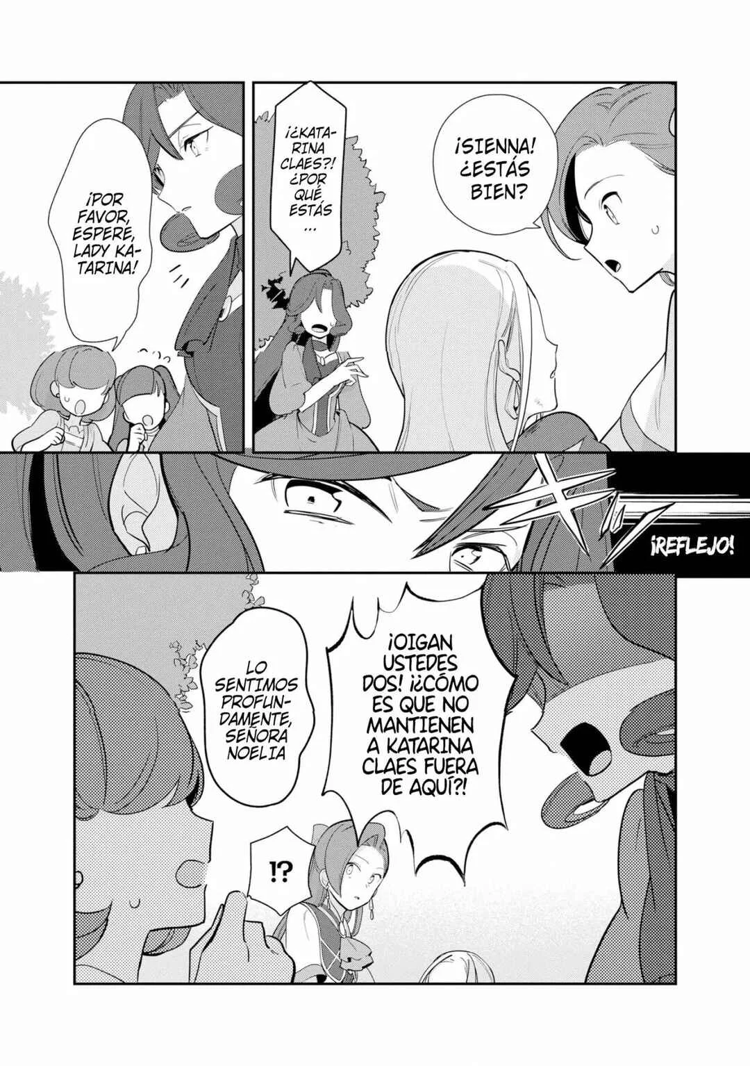 Otome Game no Hametsu Flag shika nai Akuyaku Reijou ni Tensei shite shimatta... Zettai Zetsumei! Hametsu Sunzen Hen Capítulo 14: Otra villana - Page 16