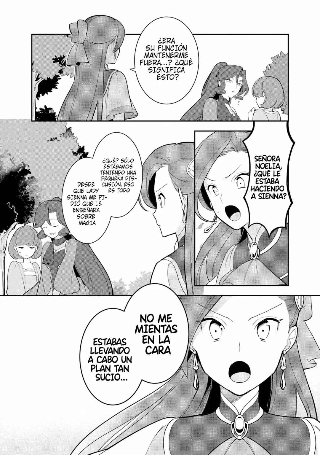 Otome Game no Hametsu Flag shika nai Akuyaku Reijou ni Tensei shite shimatta... Zettai Zetsumei! Hametsu Sunzen Hen Capítulo 14: Otra villana - Page 17