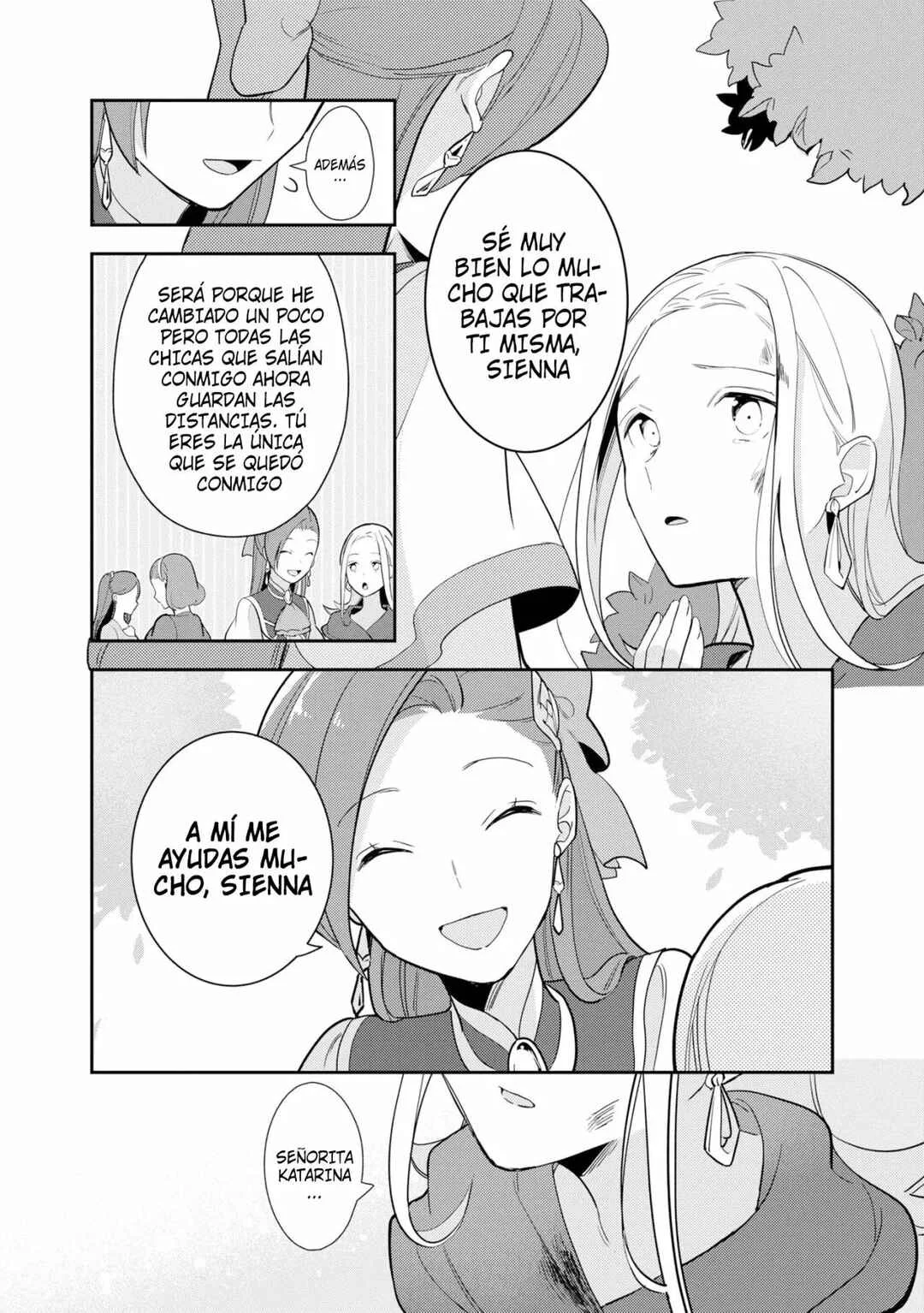 Otome Game no Hametsu Flag shika nai Akuyaku Reijou ni Tensei shite shimatta... Zettai Zetsumei! Hametsu Sunzen Hen Capítulo 14: Otra villana - Page 20