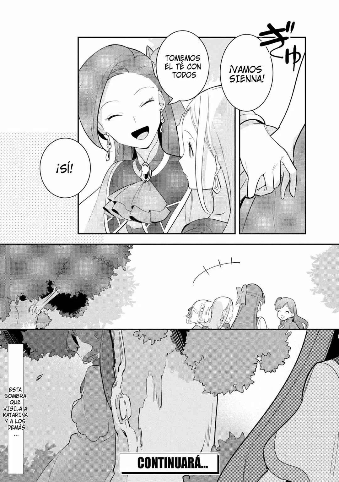 Otome Game no Hametsu Flag shika nai Akuyaku Reijou ni Tensei shite shimatta... Zettai Zetsumei! Hametsu Sunzen Hen Capítulo 14: Otra villana - Page 23