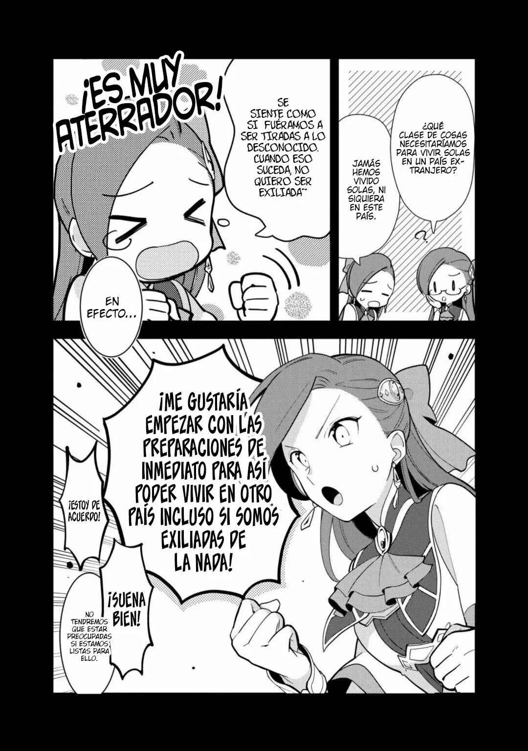 Otome Game no Hametsu Flag shika nai Akuyaku Reijou ni Tensei shite shimatta... Zettai Zetsumei! Hametsu Sunzen Hen Capítulo 15: Como vivir en un país extranjero - Page 6