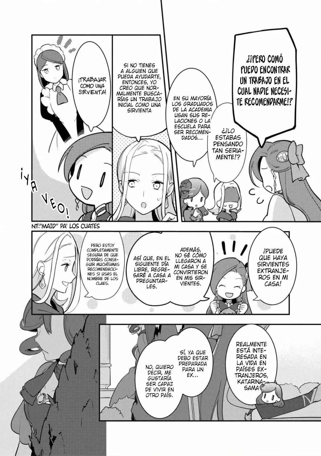 Otome Game no Hametsu Flag shika nai Akuyaku Reijou ni Tensei shite shimatta... Zettai Zetsumei! Hametsu Sunzen Hen Capítulo 15: Como vivir en un país extranjero - Page 13
