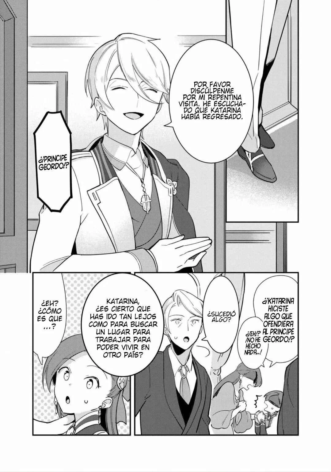 Otome Game no Hametsu Flag shika nai Akuyaku Reijou ni Tensei shite shimatta... Zettai Zetsumei! Hametsu Sunzen Hen Capítulo 15: Como vivir en un país extranjero - Page 20