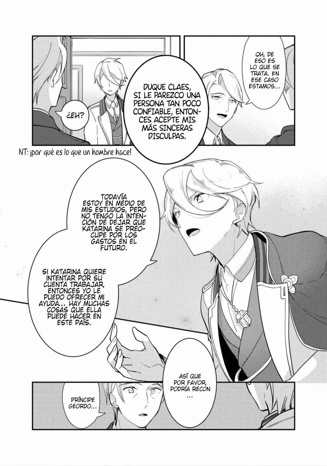 Otome Game no Hametsu Flag shika nai Akuyaku Reijou ni Tensei shite shimatta... Zettai Zetsumei! Hametsu Sunzen Hen Capítulo 15: Como vivir en un país extranjero - Page 21