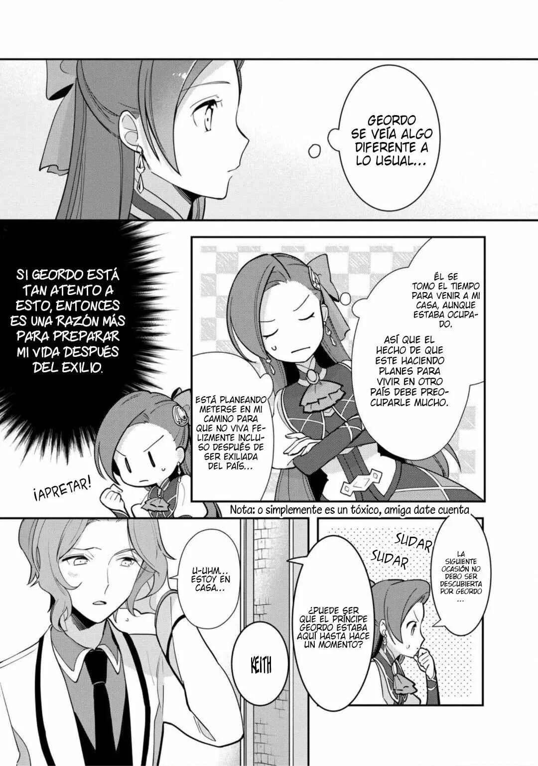 Otome Game no Hametsu Flag shika nai Akuyaku Reijou ni Tensei shite shimatta... Zettai Zetsumei! Hametsu Sunzen Hen Capítulo 15: Como vivir en un país extranjero - Page 25
