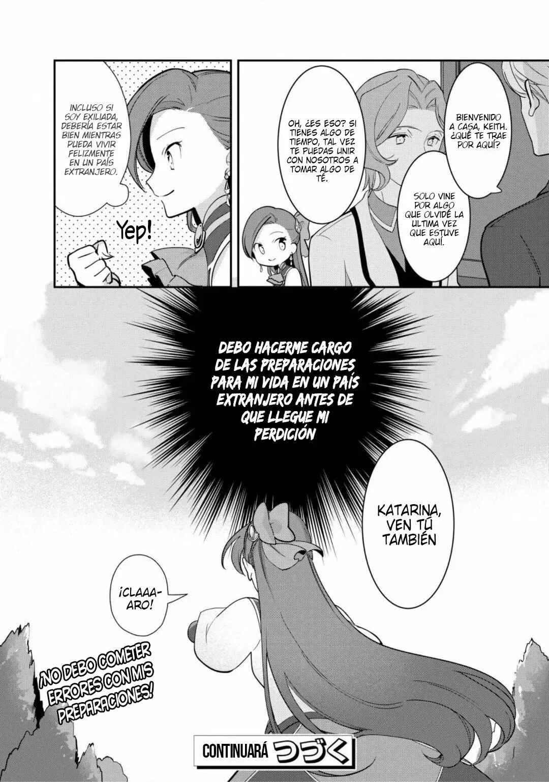 Otome Game no Hametsu Flag shika nai Akuyaku Reijou ni Tensei shite shimatta... Zettai Zetsumei! Hametsu Sunzen Hen Capítulo 15: Como vivir en un país extranjero - Page 26
