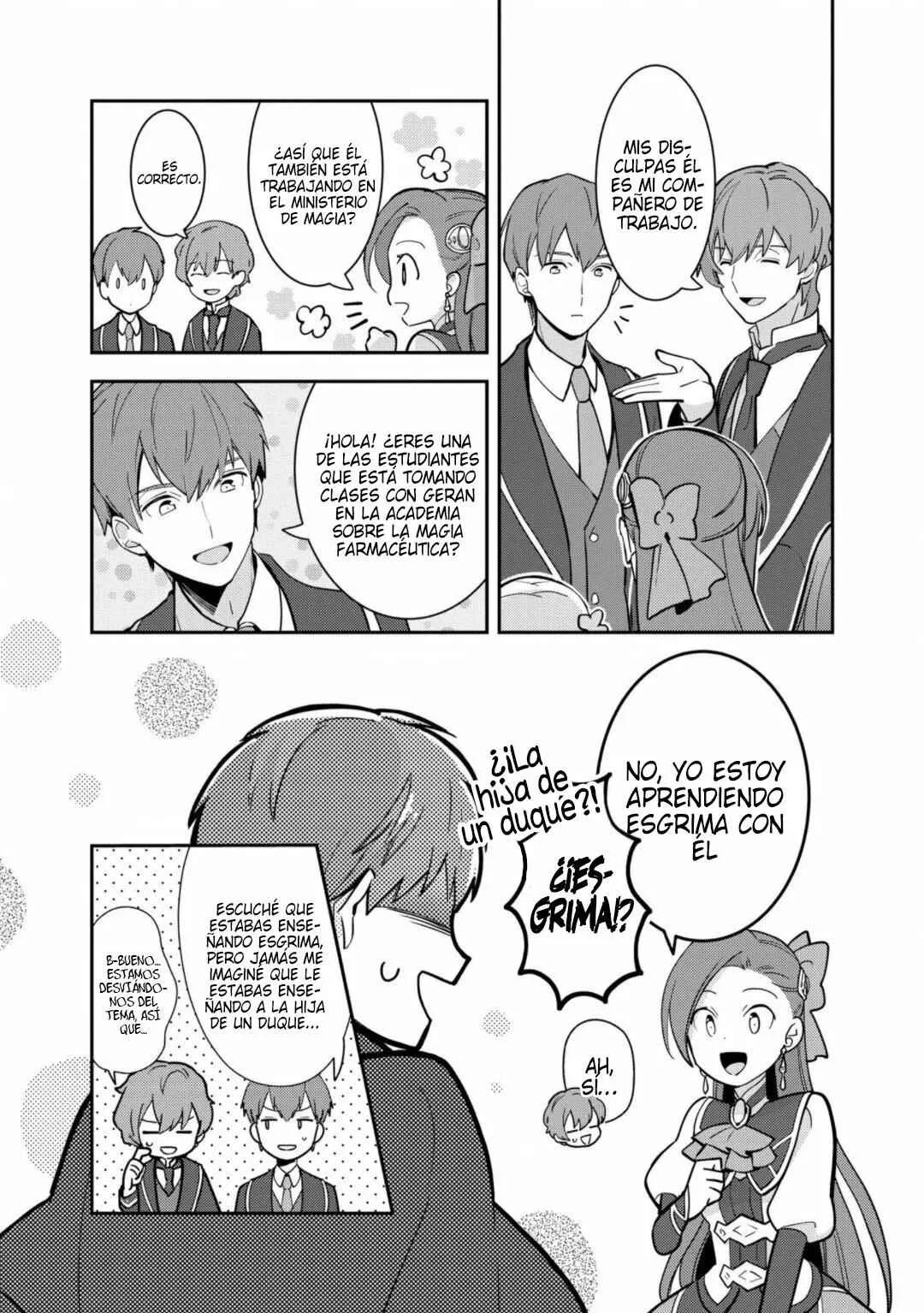 Otome Game no Hametsu Flag shika nai Akuyaku Reijou ni Tensei shite shimatta... Zettai Zetsumei! Hametsu Sunzen Hen Capítulo 16: La visita al ministerio de magia - Page 4