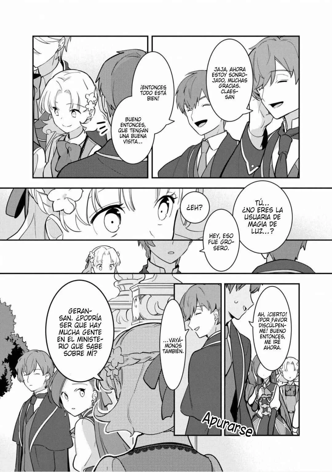 Otome Game no Hametsu Flag shika nai Akuyaku Reijou ni Tensei shite shimatta... Zettai Zetsumei! Hametsu Sunzen Hen Capítulo 16: La visita al ministerio de magia - Page 6