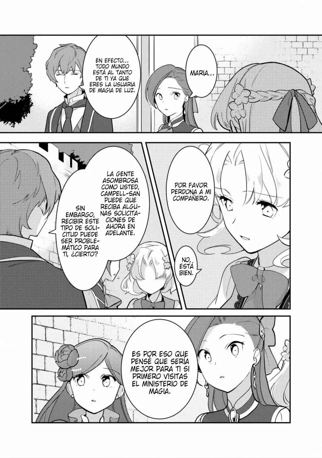 Otome Game no Hametsu Flag shika nai Akuyaku Reijou ni Tensei shite shimatta... Zettai Zetsumei! Hametsu Sunzen Hen Capítulo 16: La visita al ministerio de magia - Page 7