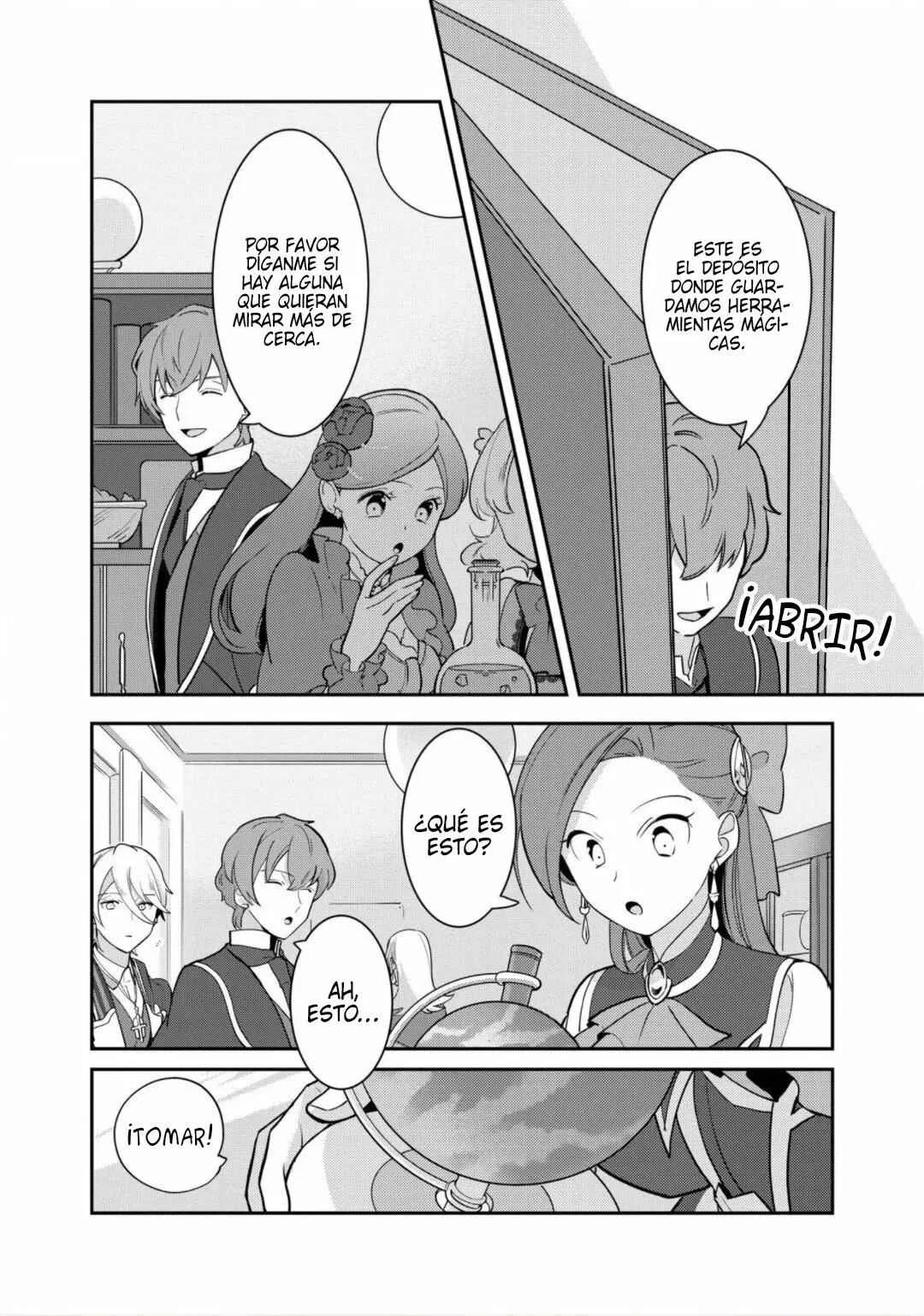 Otome Game no Hametsu Flag shika nai Akuyaku Reijou ni Tensei shite shimatta... Zettai Zetsumei! Hametsu Sunzen Hen Capítulo 16: La visita al ministerio de magia - Page 11