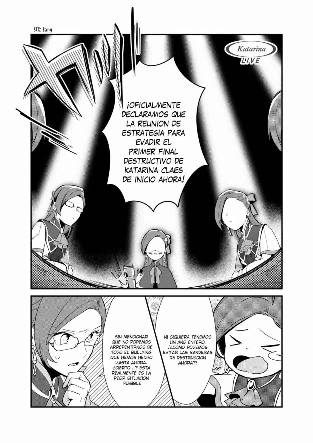 Otome Game no Hametsu Flag shika nai Akuyaku Reijou ni Tensei shite shimatta... Zettai Zetsumei! Hametsu Sunzen Hen Capítulo 2 - Page 3